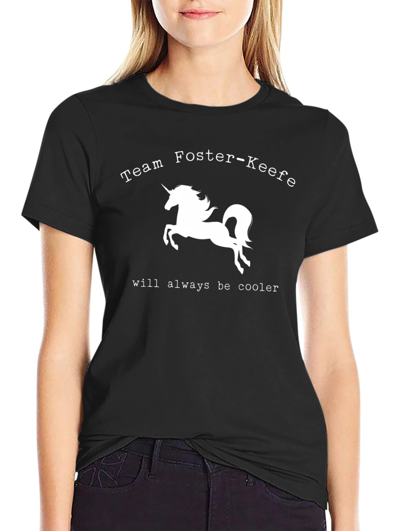 Team Foster-Keefe Unicorn Graphic T-Shirt