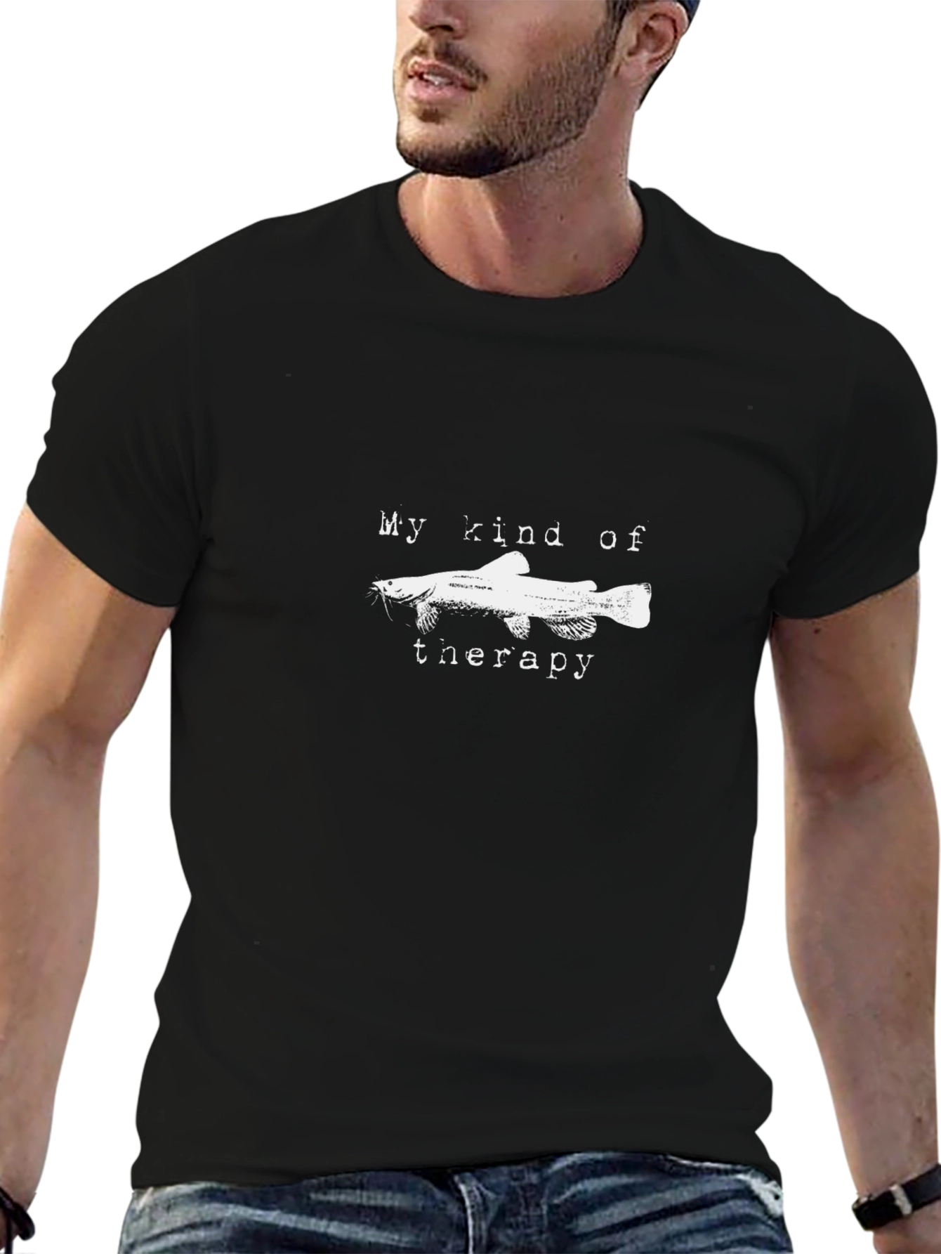 Catfish Therapy T-Shirt - Anglers Delight