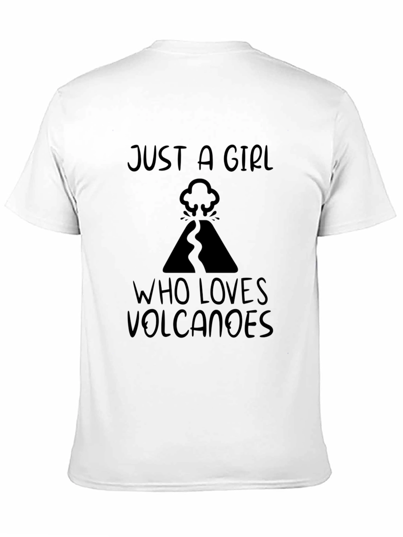 Volcano Lover Black T-Shirt