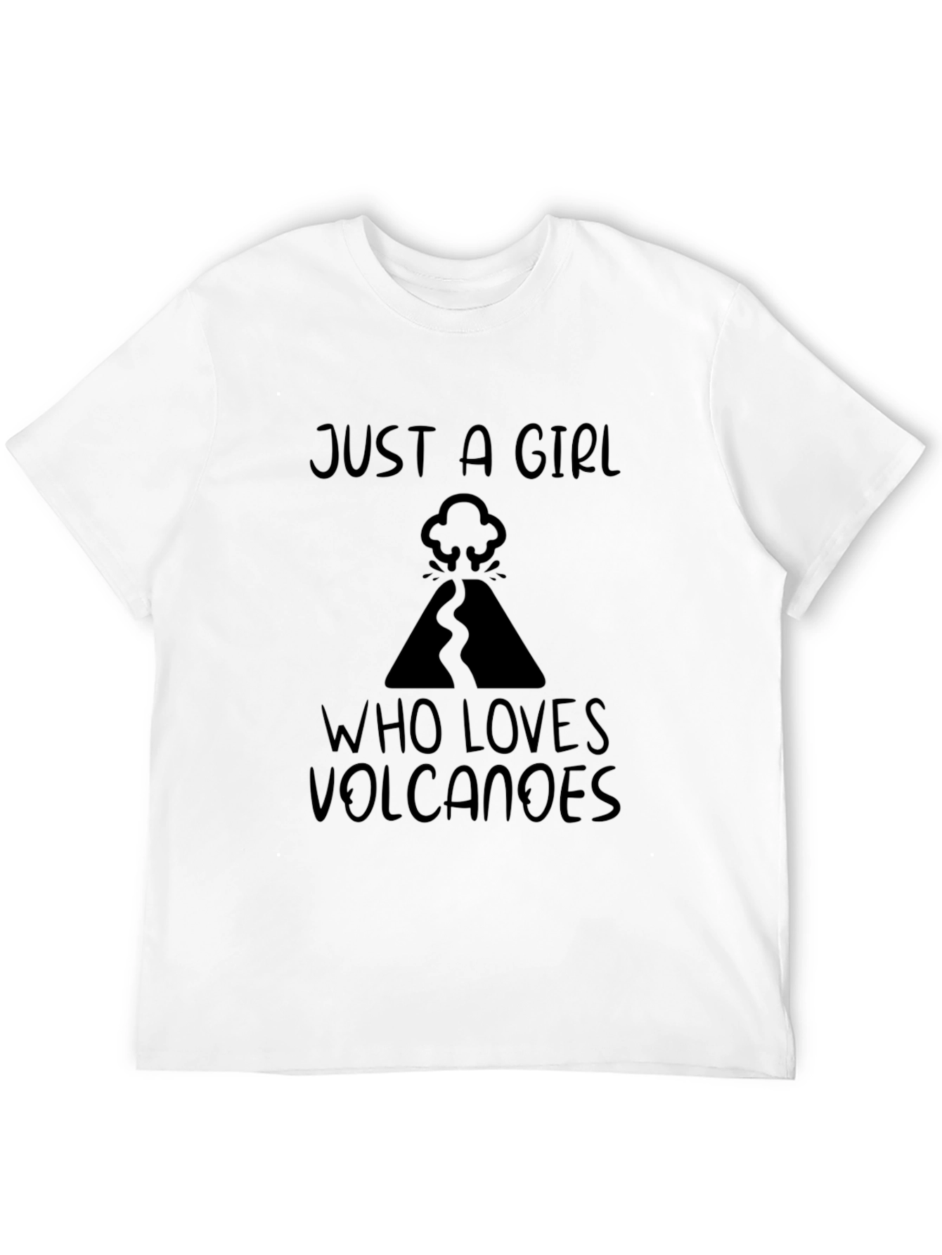 Volcano Lover Black T-Shirt