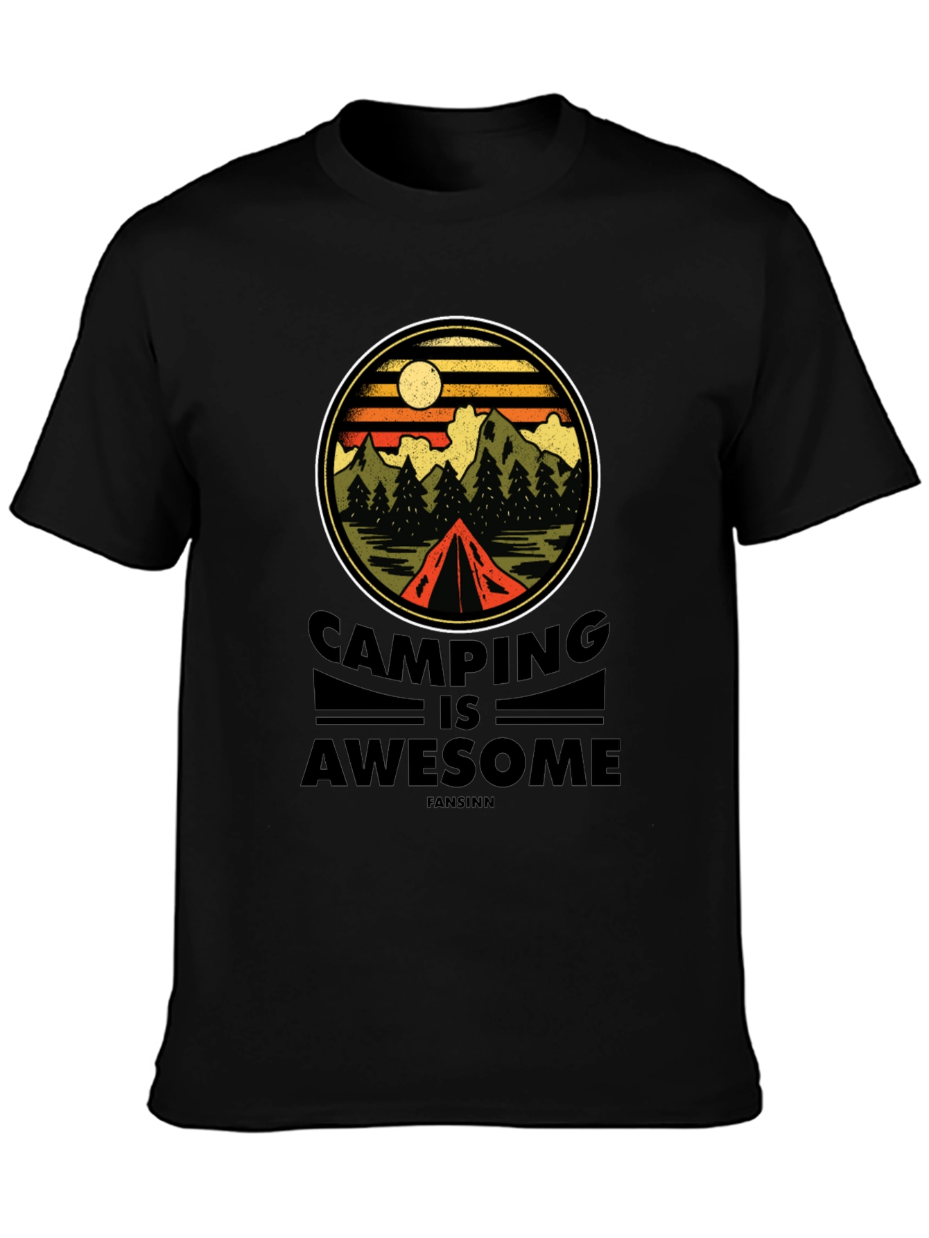 Camping is Awesome T-Shirt