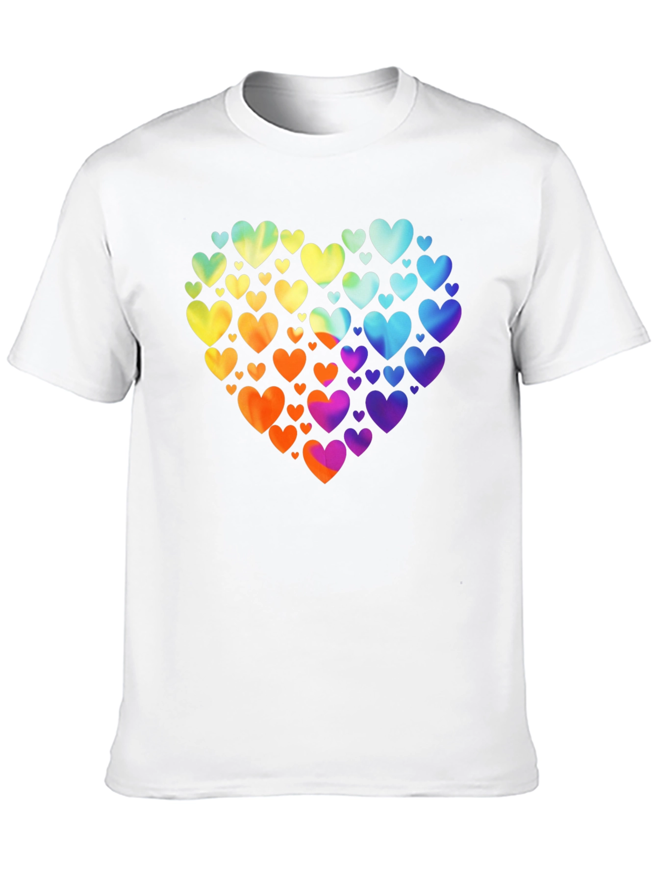 Rainbow Heart T-Shirt - Love & Pride