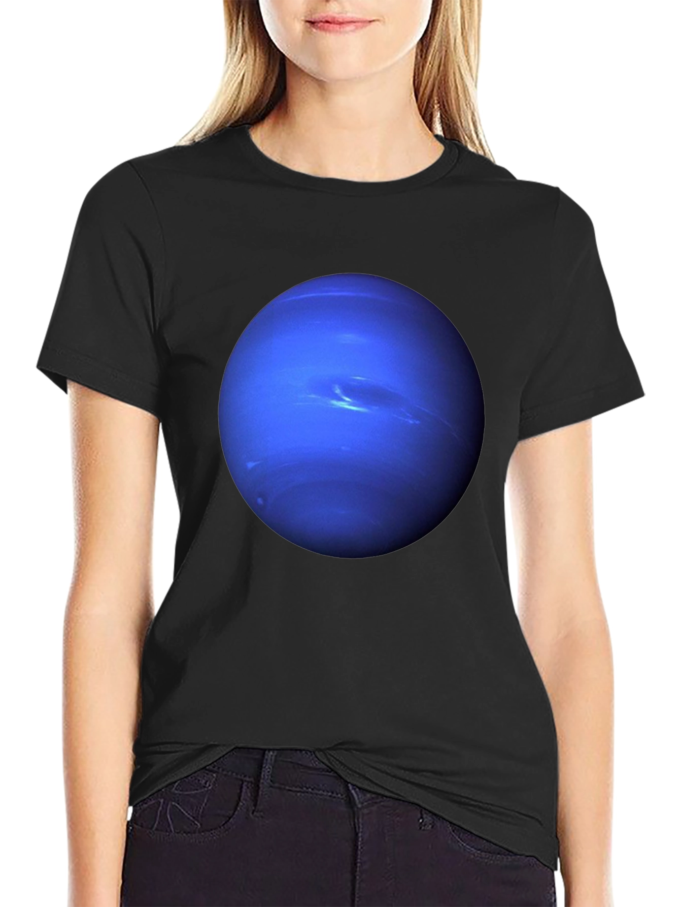 Neptune Graphic T-Shirt - Mens Black Tee