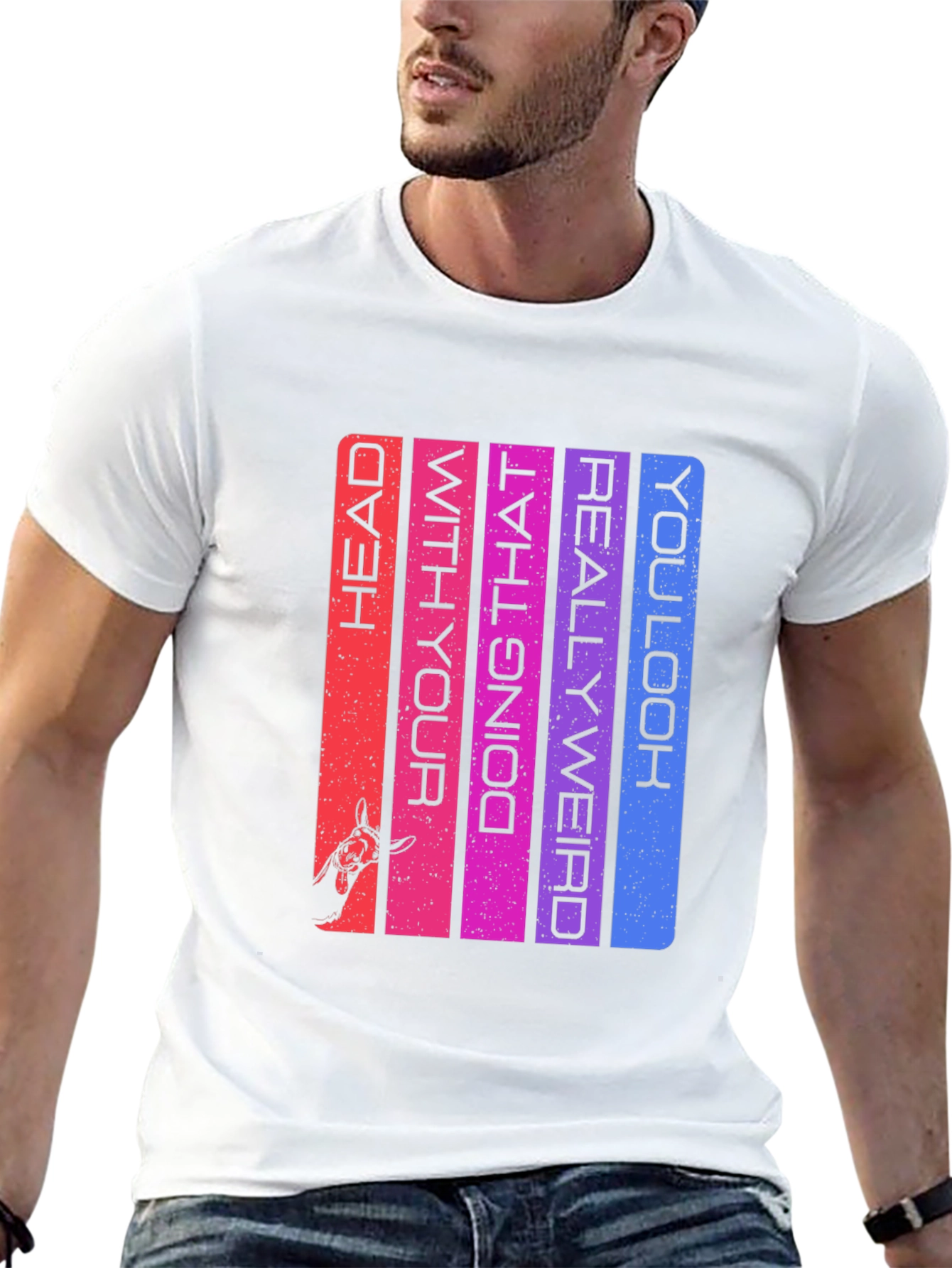 Head With Your Doing That Llama Graphic Tee