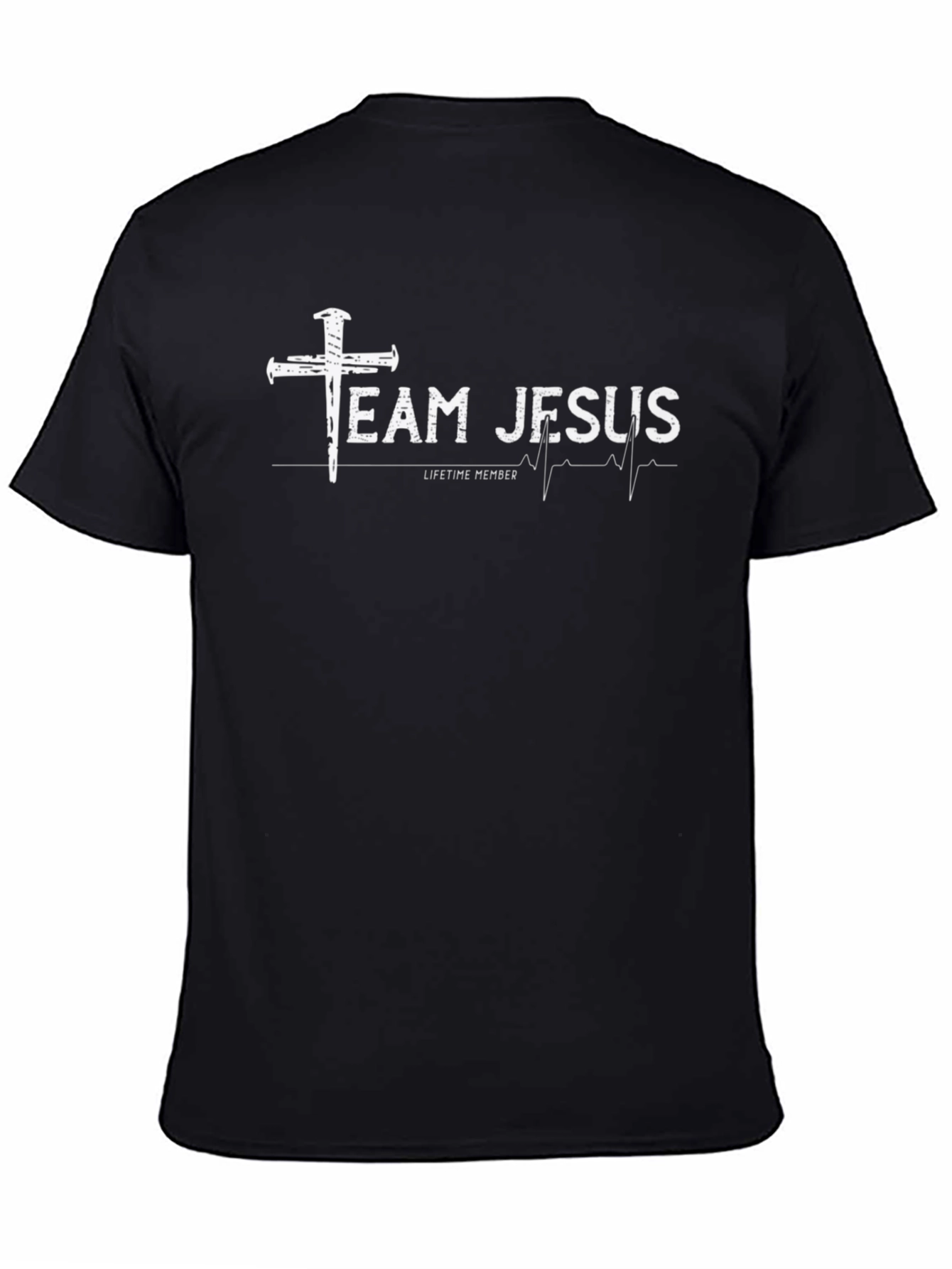 Team Jesus Lifetime Member Black T-Shirt
