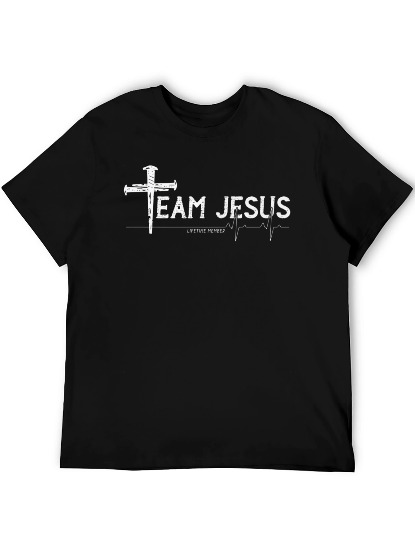 Team Jesus Lifetime Member Black T-Shirt