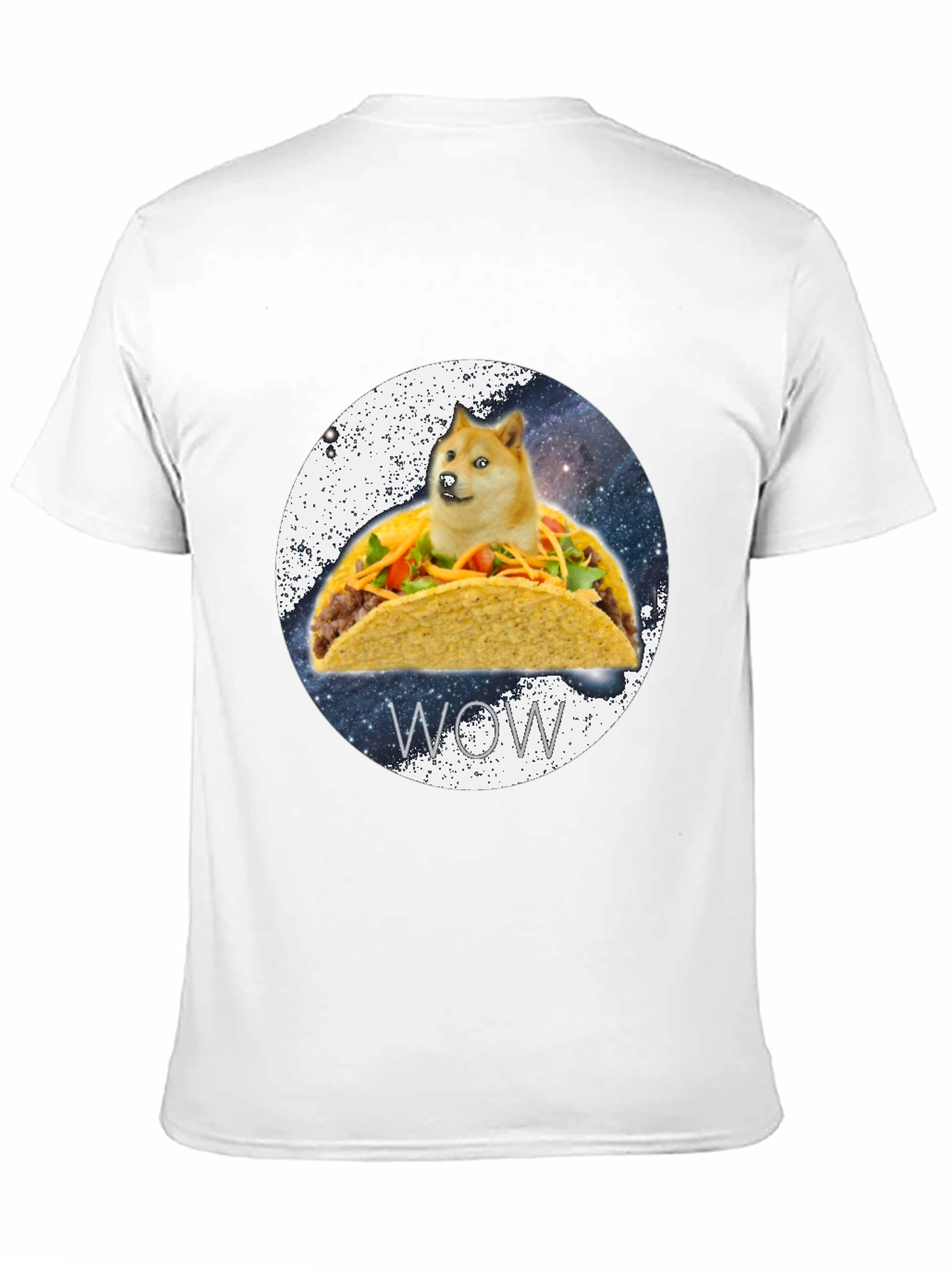 Doge Taco Black T-Shirt - Funny Graphic Tee