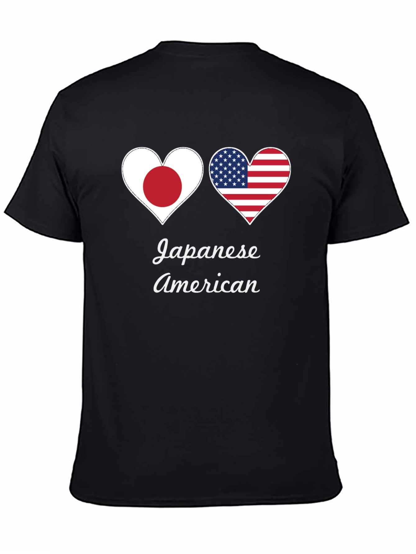 Japanese American Heart Flag T-Shirt