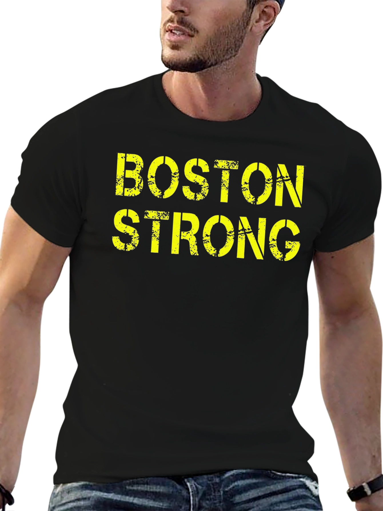 Boston Strong Graphic T-Shirt