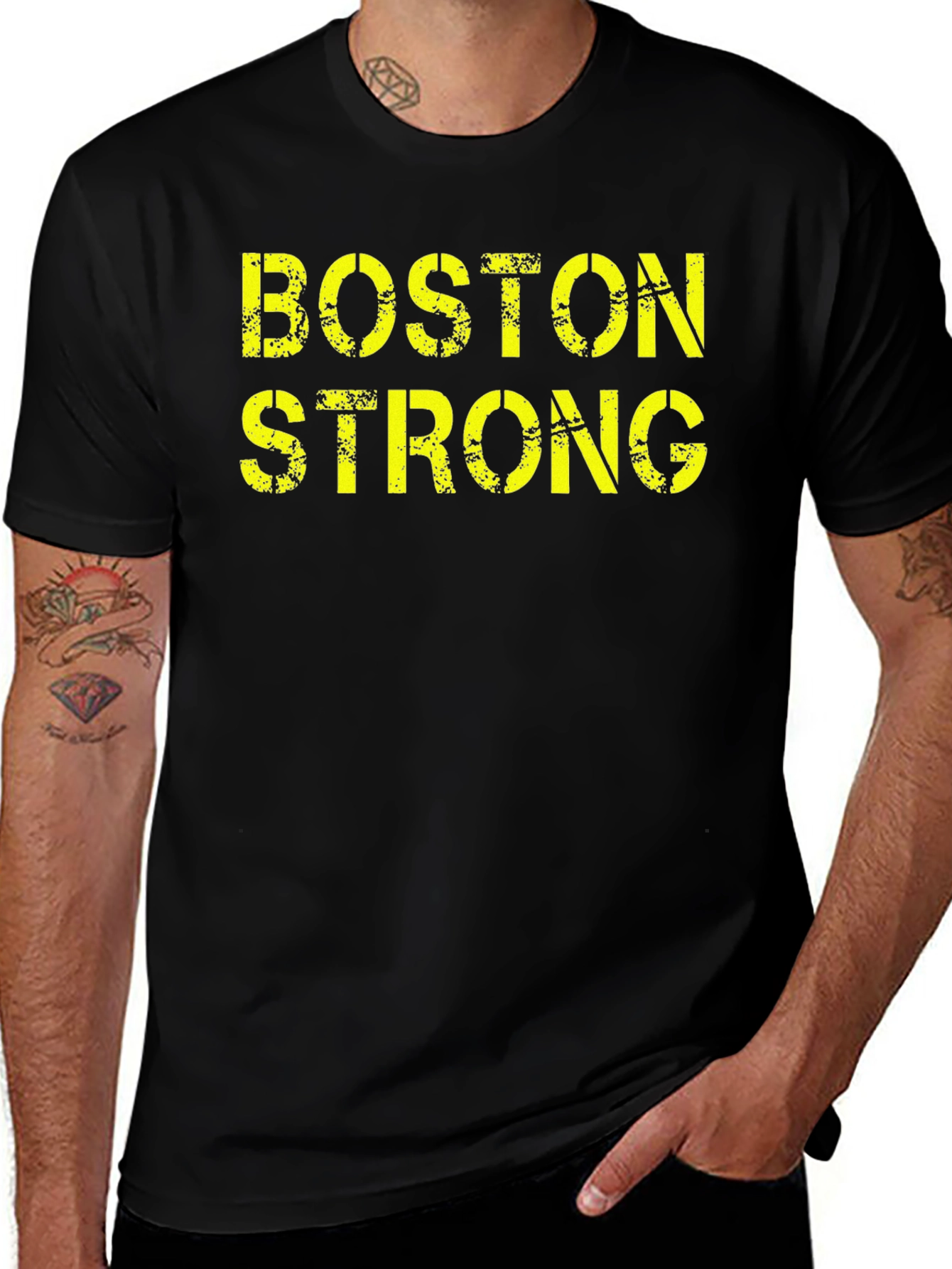 Boston Strong Graphic T-Shirt