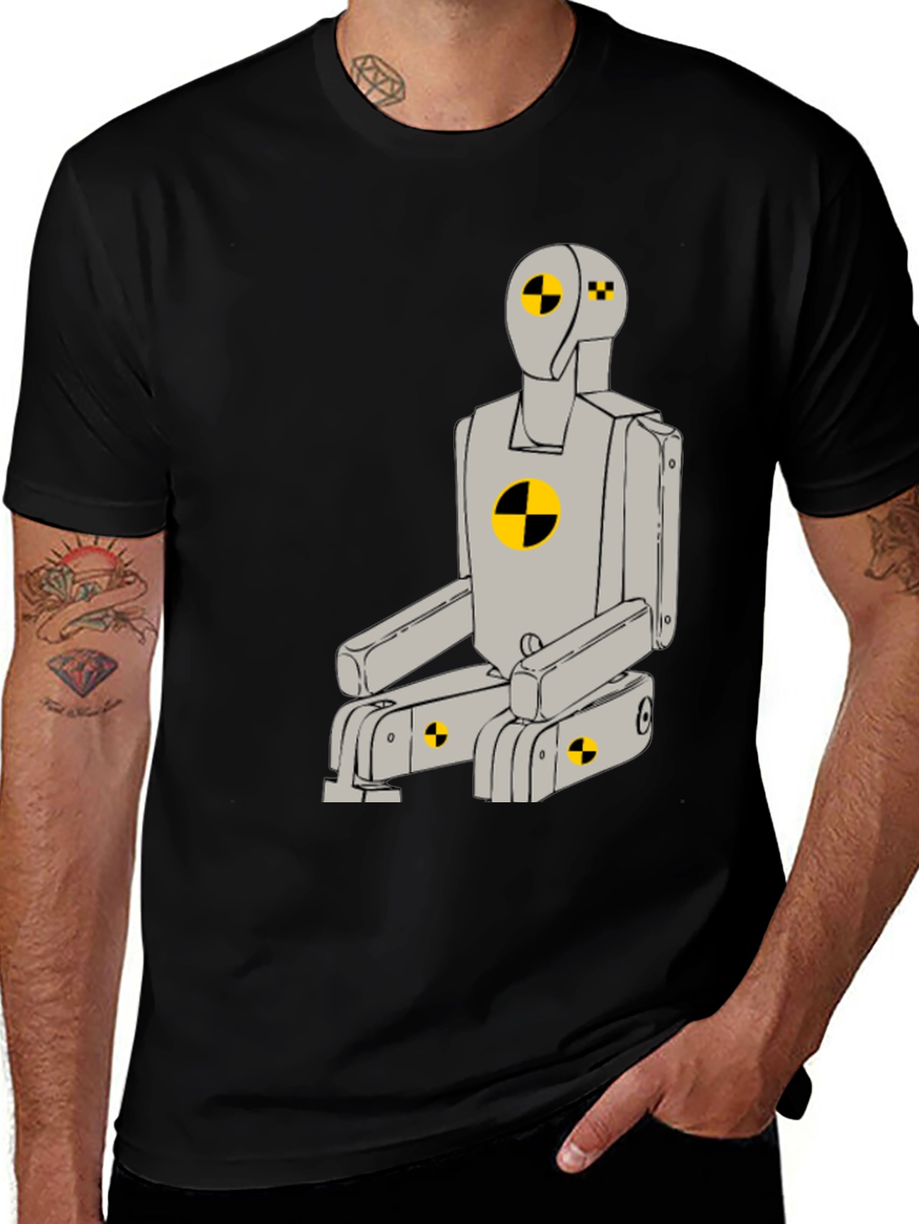 Crash Test Dummy Graphic Tee