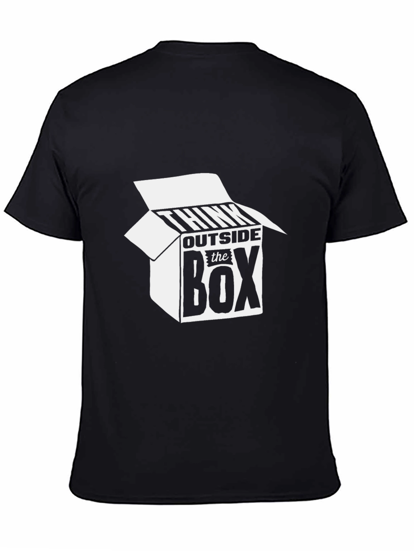 Think Outside the Box Graphic T-Shirt