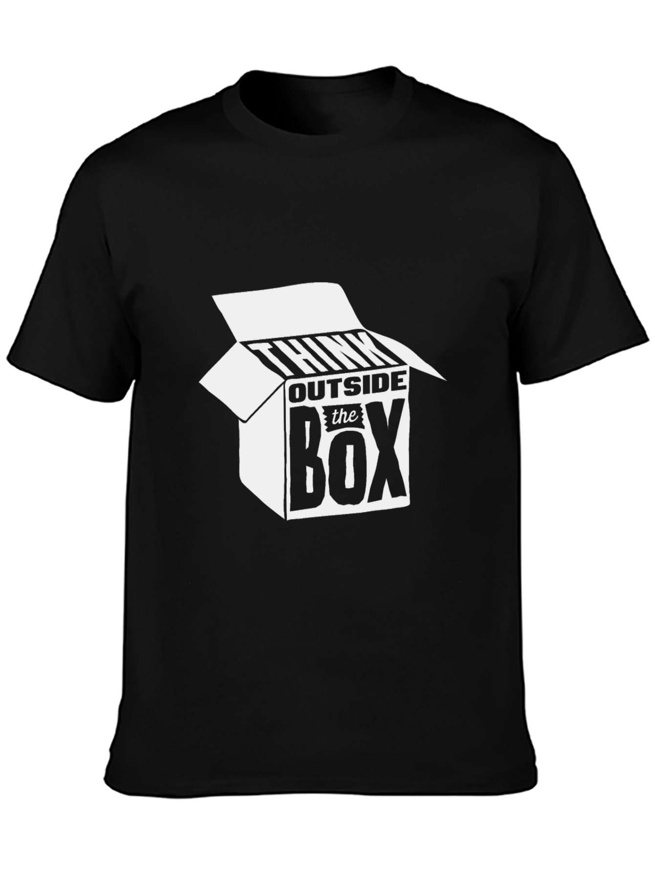 Think Outside the Box Graphic T-Shirt