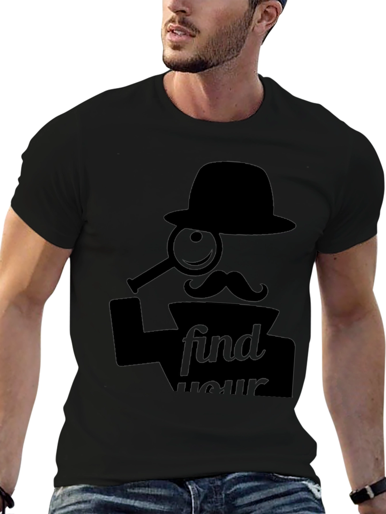 Detective Graphic T-Shirt - Find Your Adventure