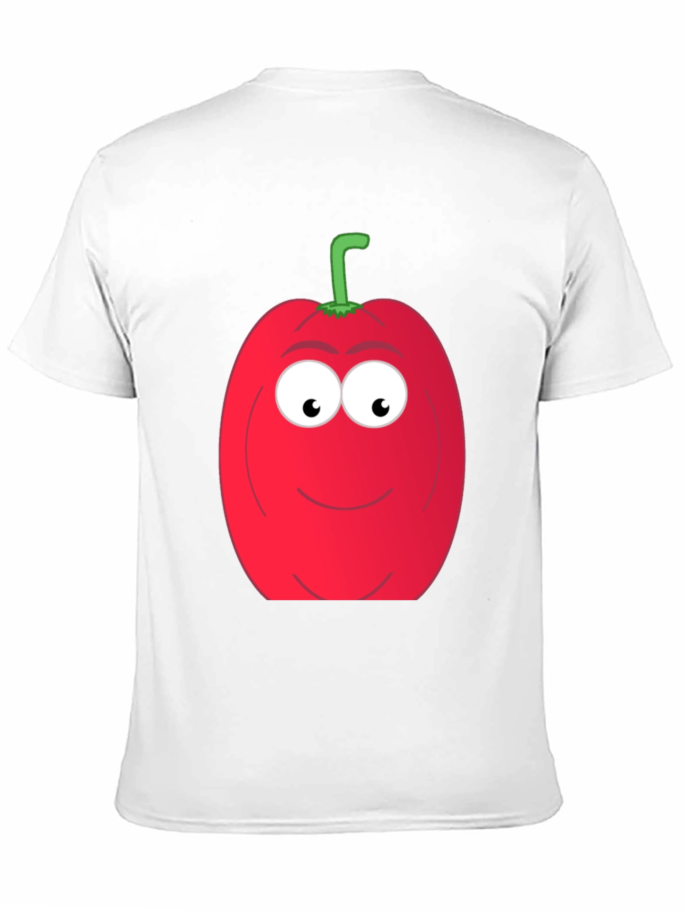 Funny Red Pepper Cartoon T-Shirt
