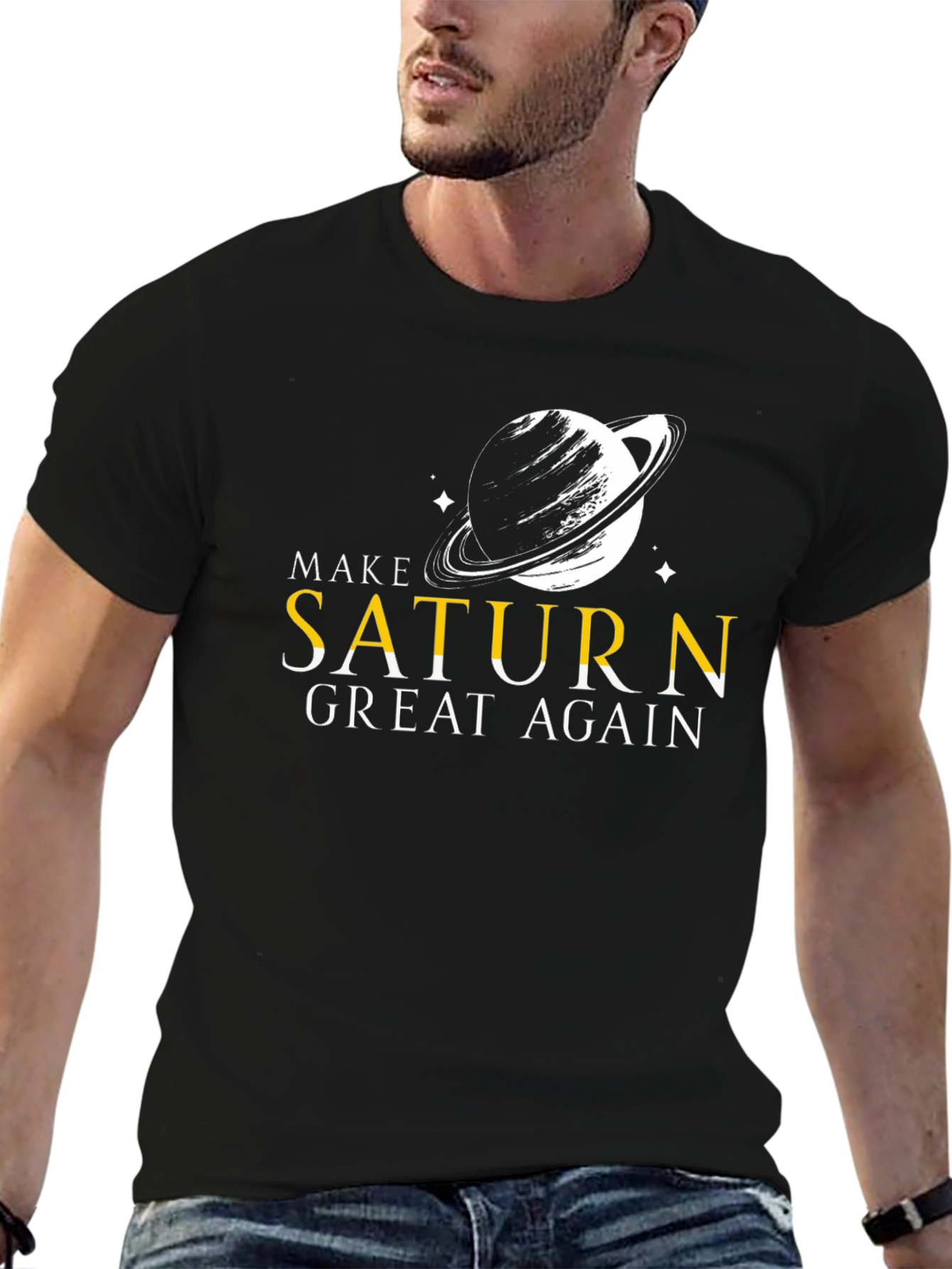Make Saturn Great Again Graphic T-Shirt