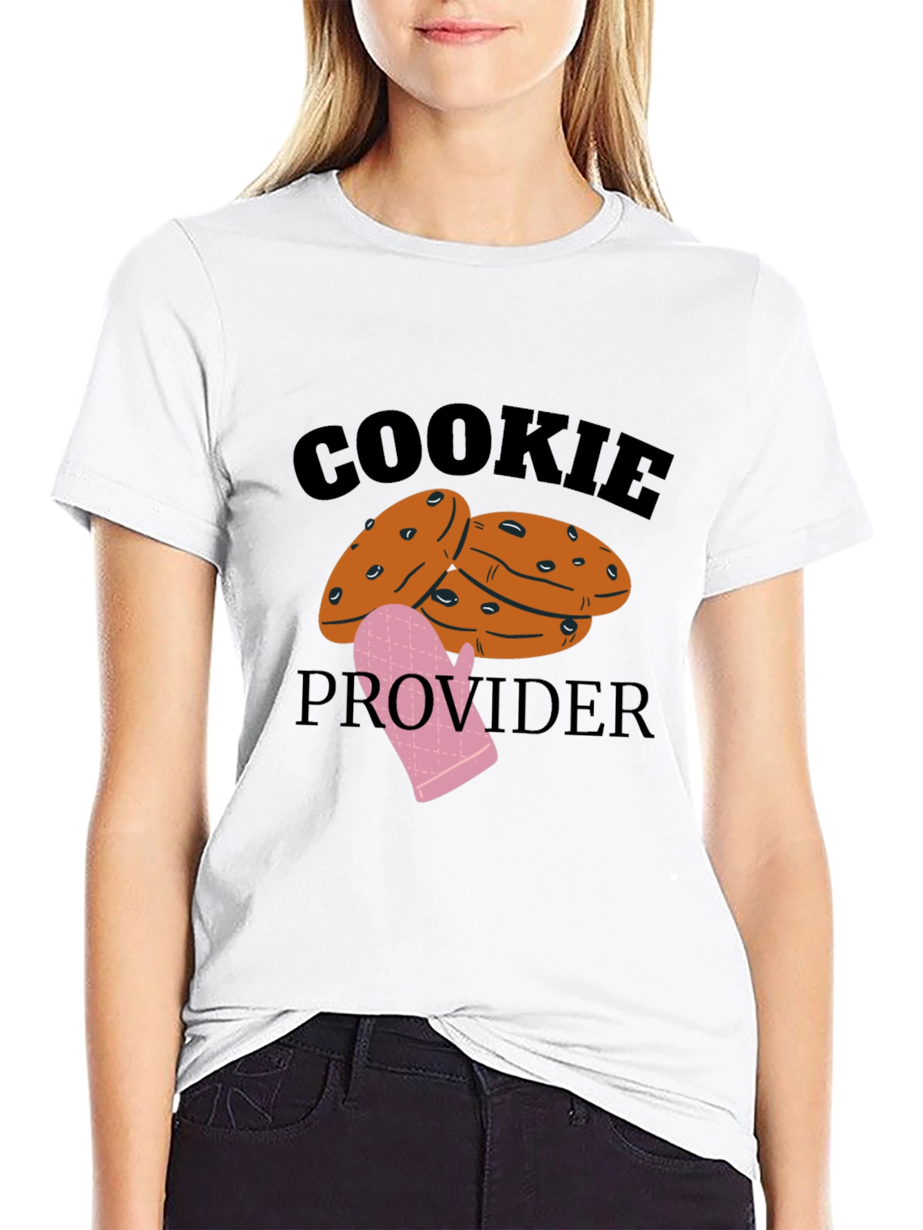 Cookie Provider Graphic T-Shirt - Funny Baking Tee