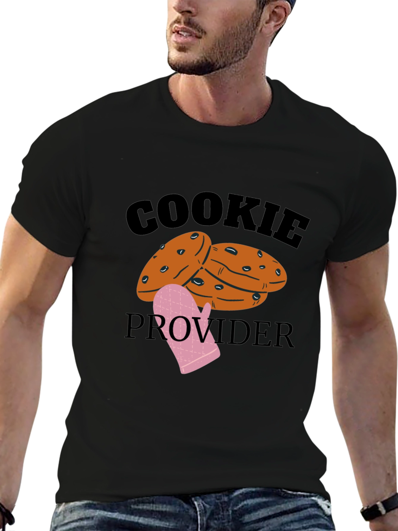 Cookie Provider Graphic T-Shirt - Funny Baking Tee