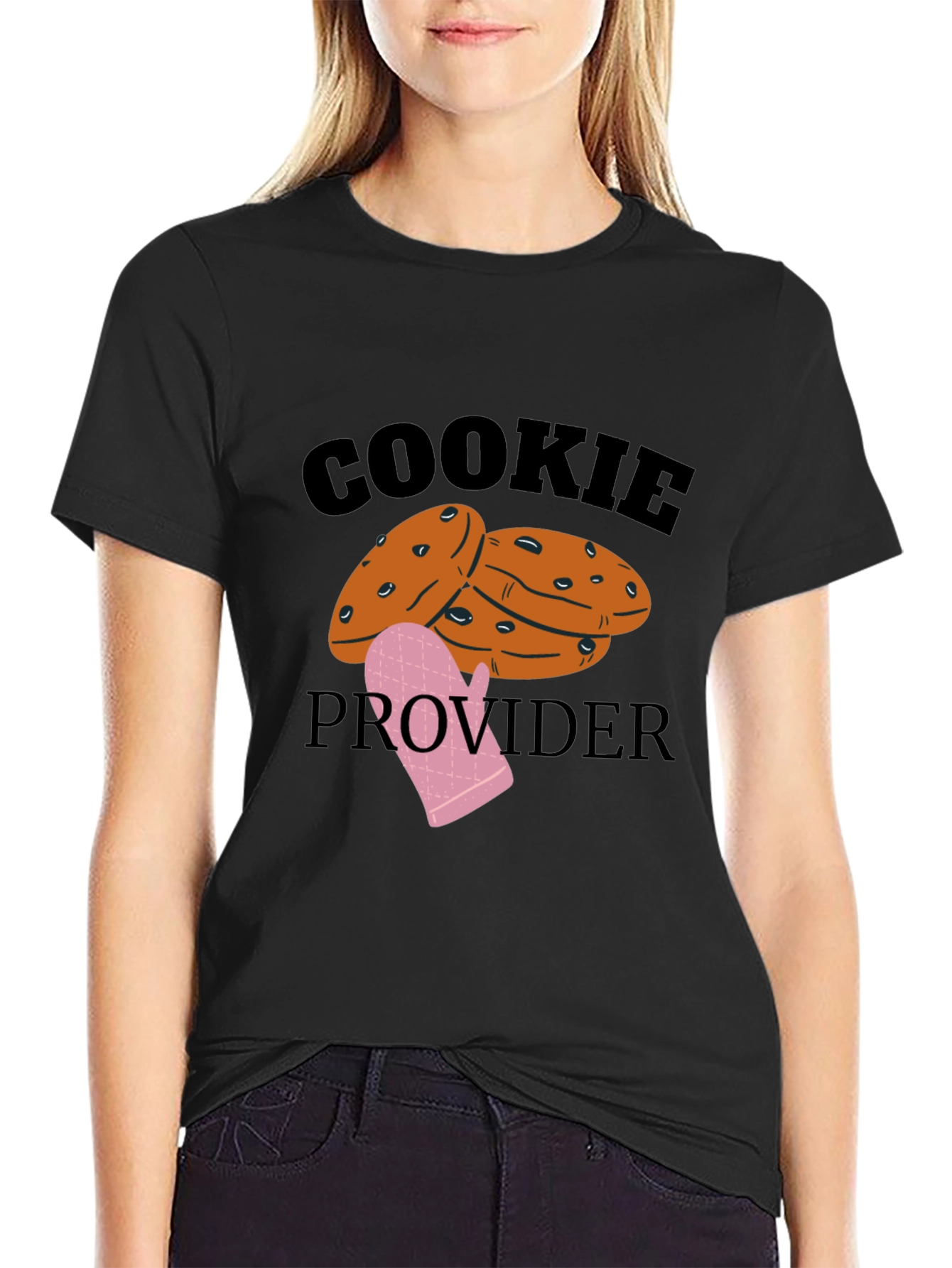 Cookie Provider Graphic T-Shirt - Funny Baking Tee