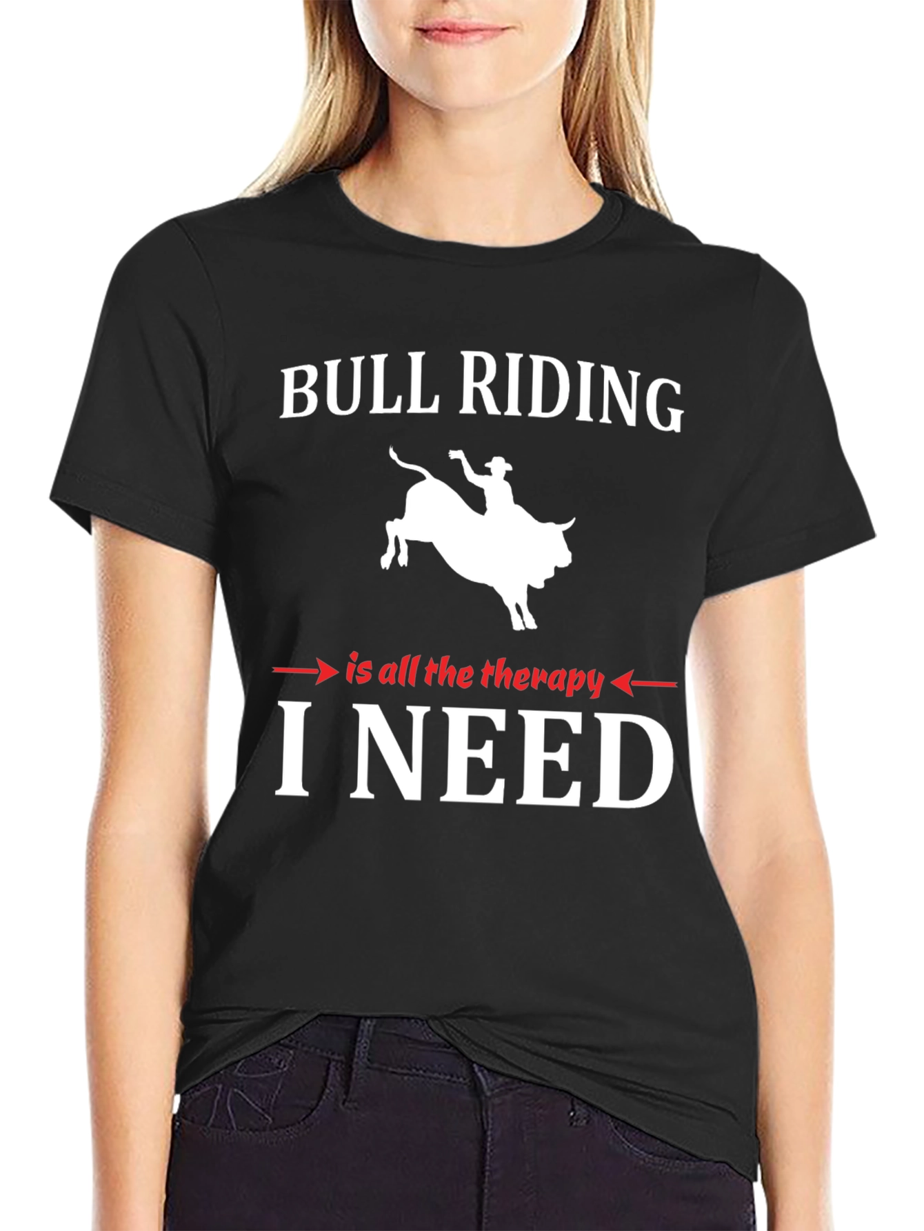 Bull Riding Therapy Tee - Ride On!