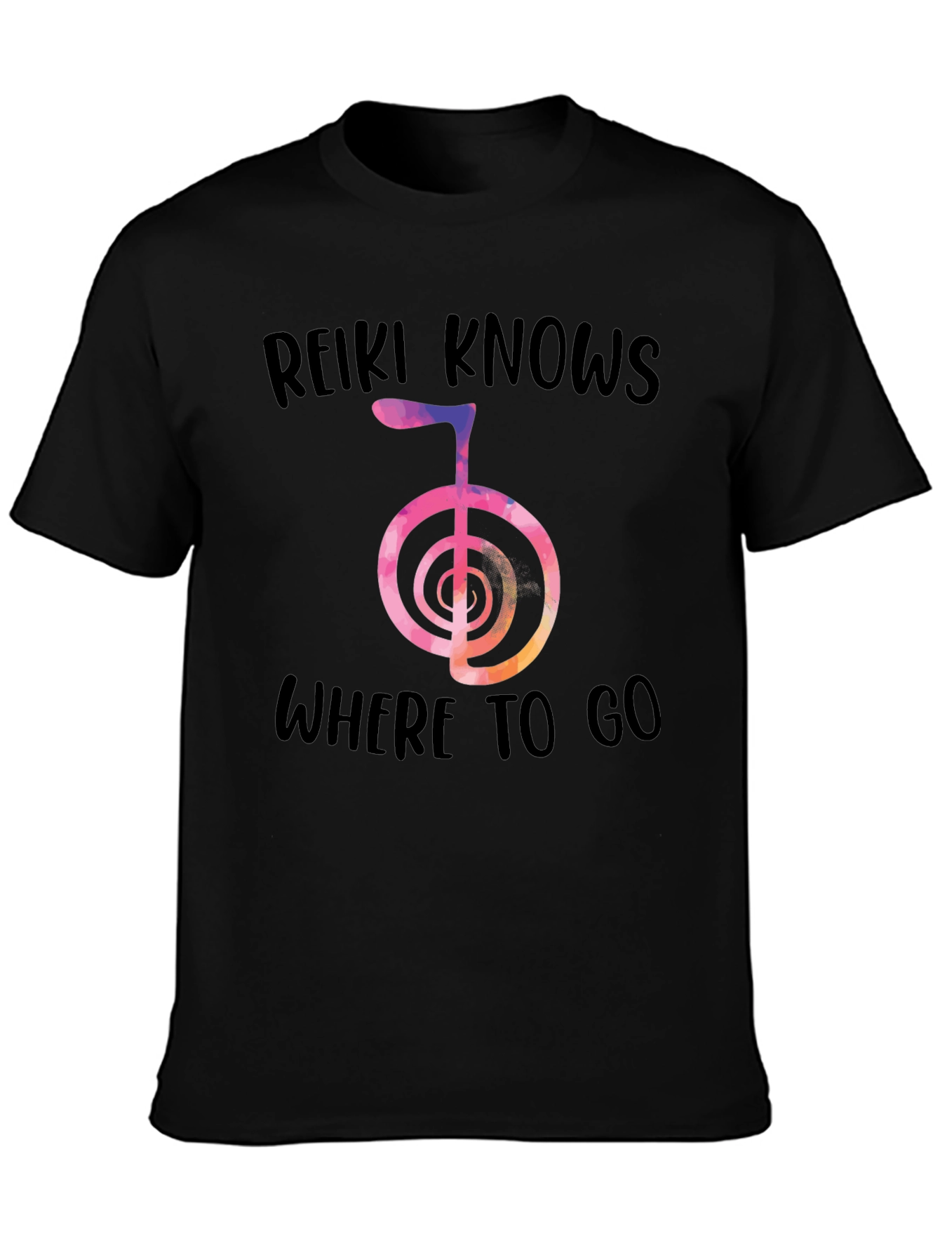 Reiki Knows Where to Go Graphic T-Shirt