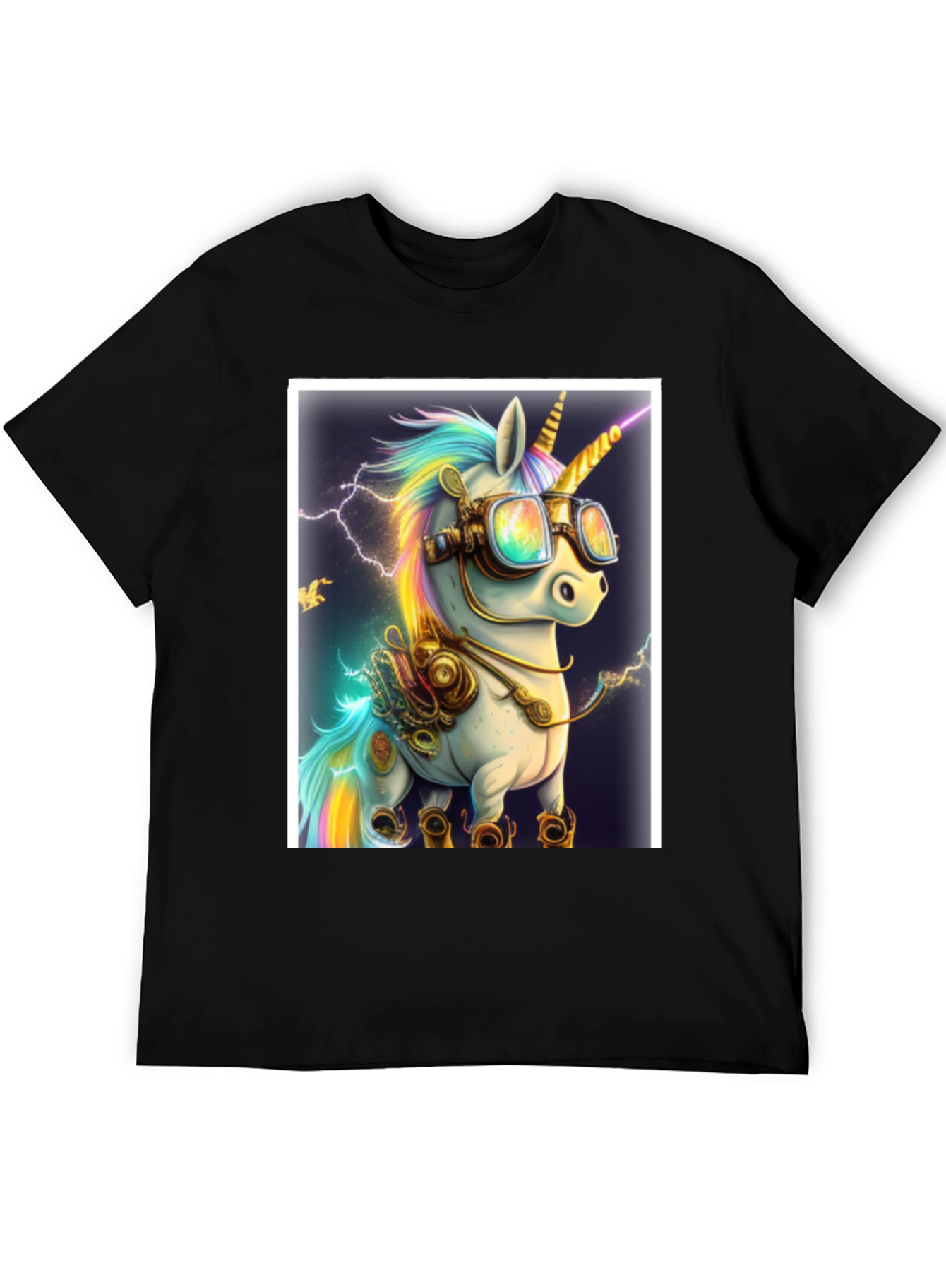 Steampunk Unicorn Graphic Tee