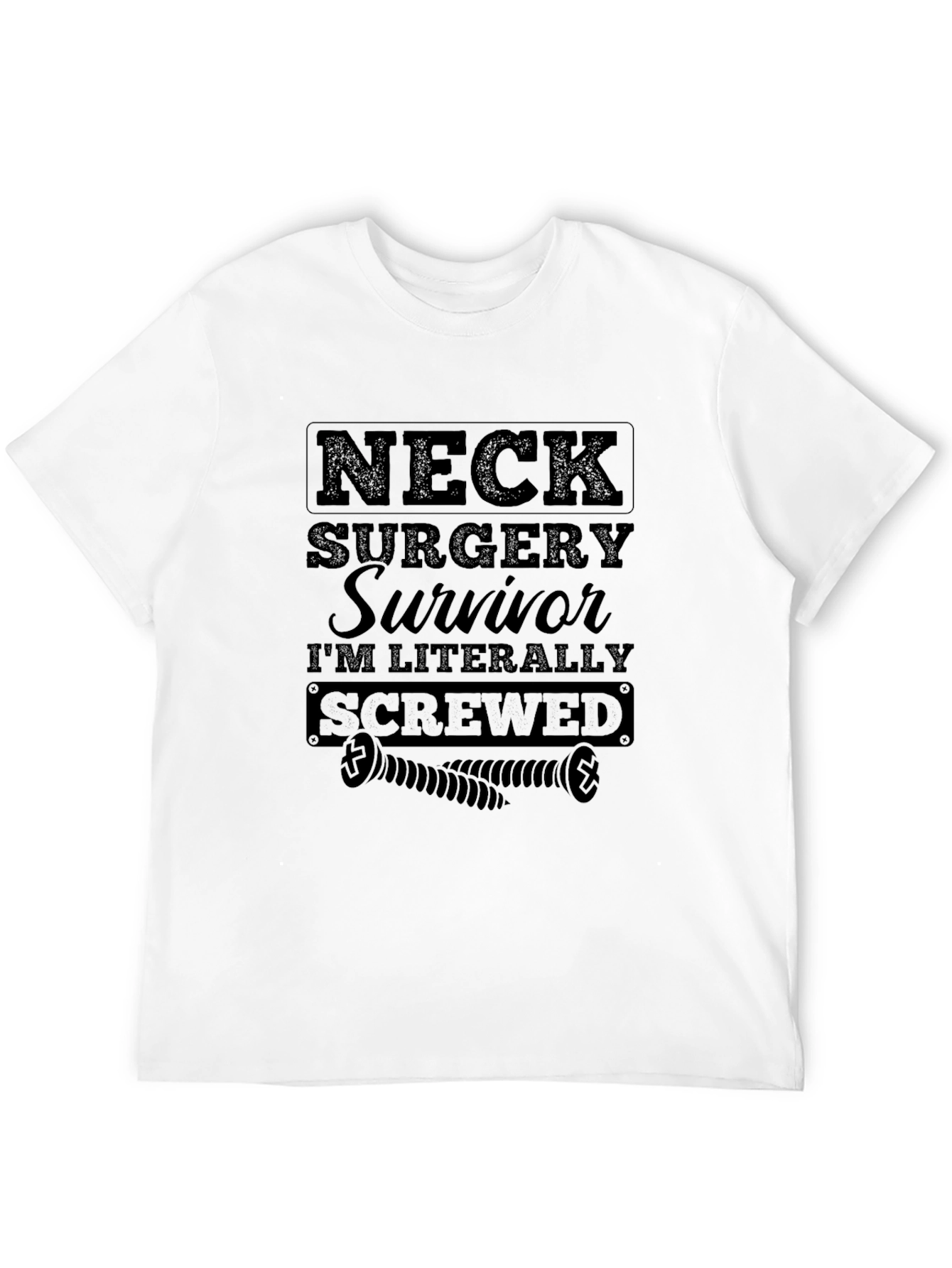 Neck Surgery Survivor Graphic Tee