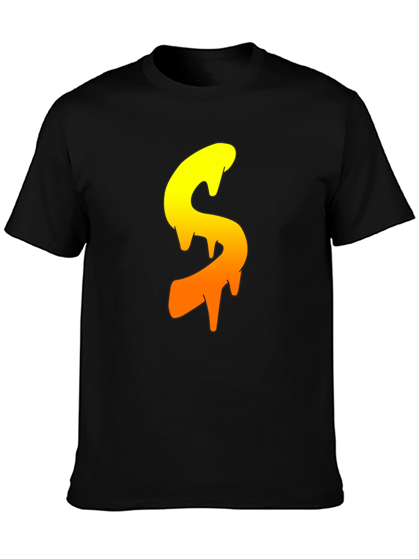 Dripping S Graphic Tee - Cool Casual Style