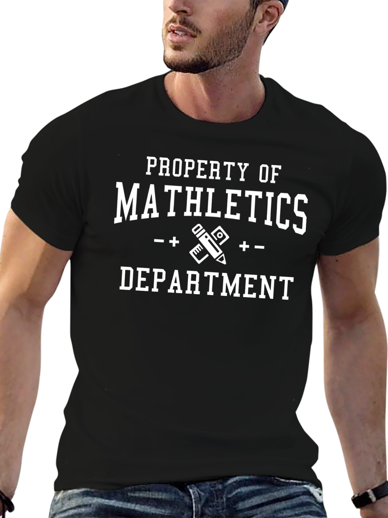 Mathletics Department T-Shirt - Black