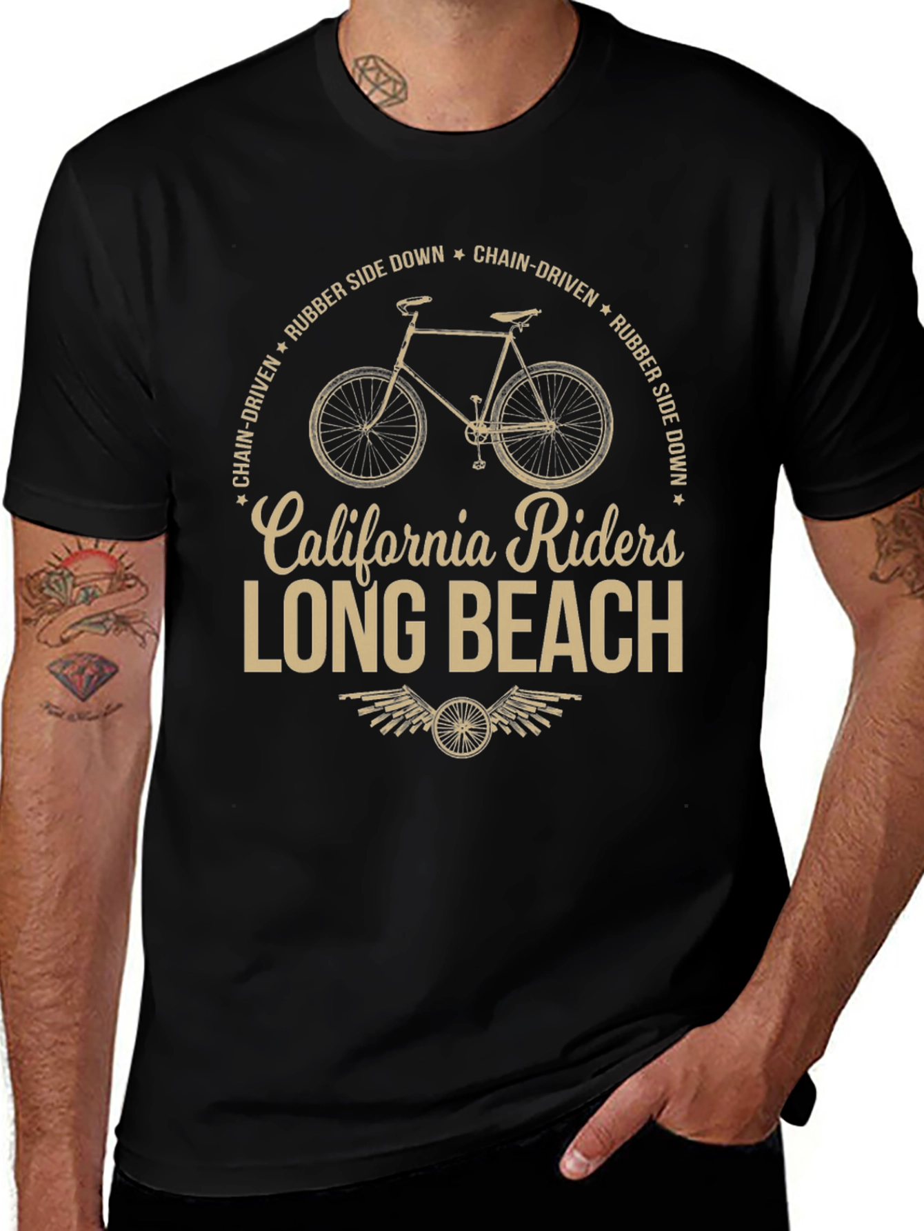 California Riders Long Beach Graphic T-Shirt