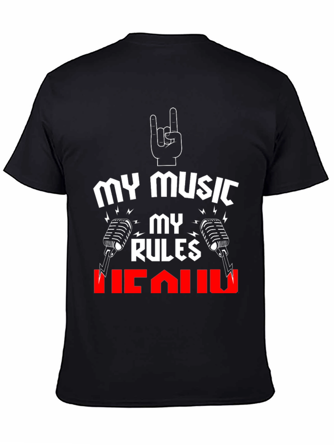 My Music My Rules Graphic Tee