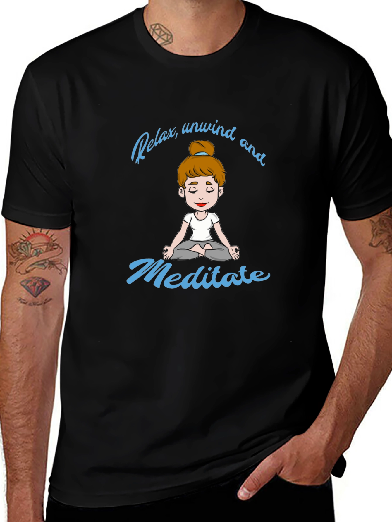 Relax Unwind Meditate T-Shirt