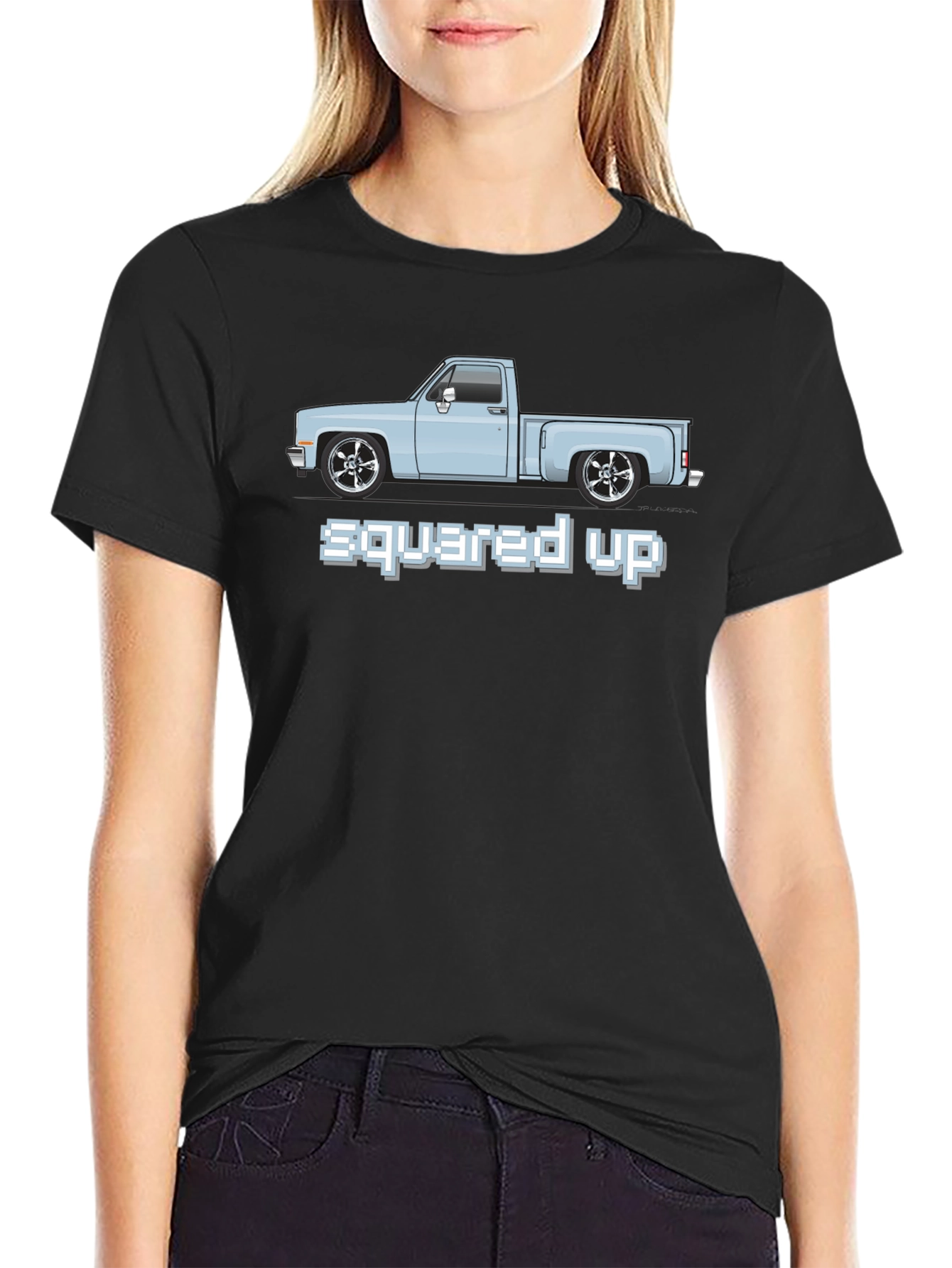 Squared Up Truck Graphic T-Shirt