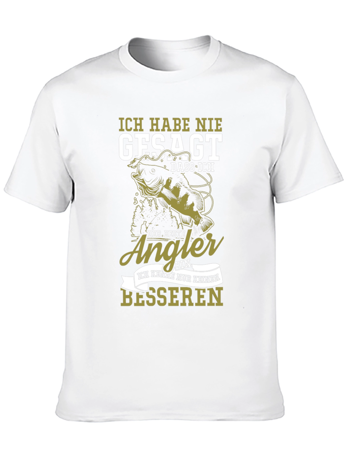 Fishing Angler T-Shirt - Funny German Slogan