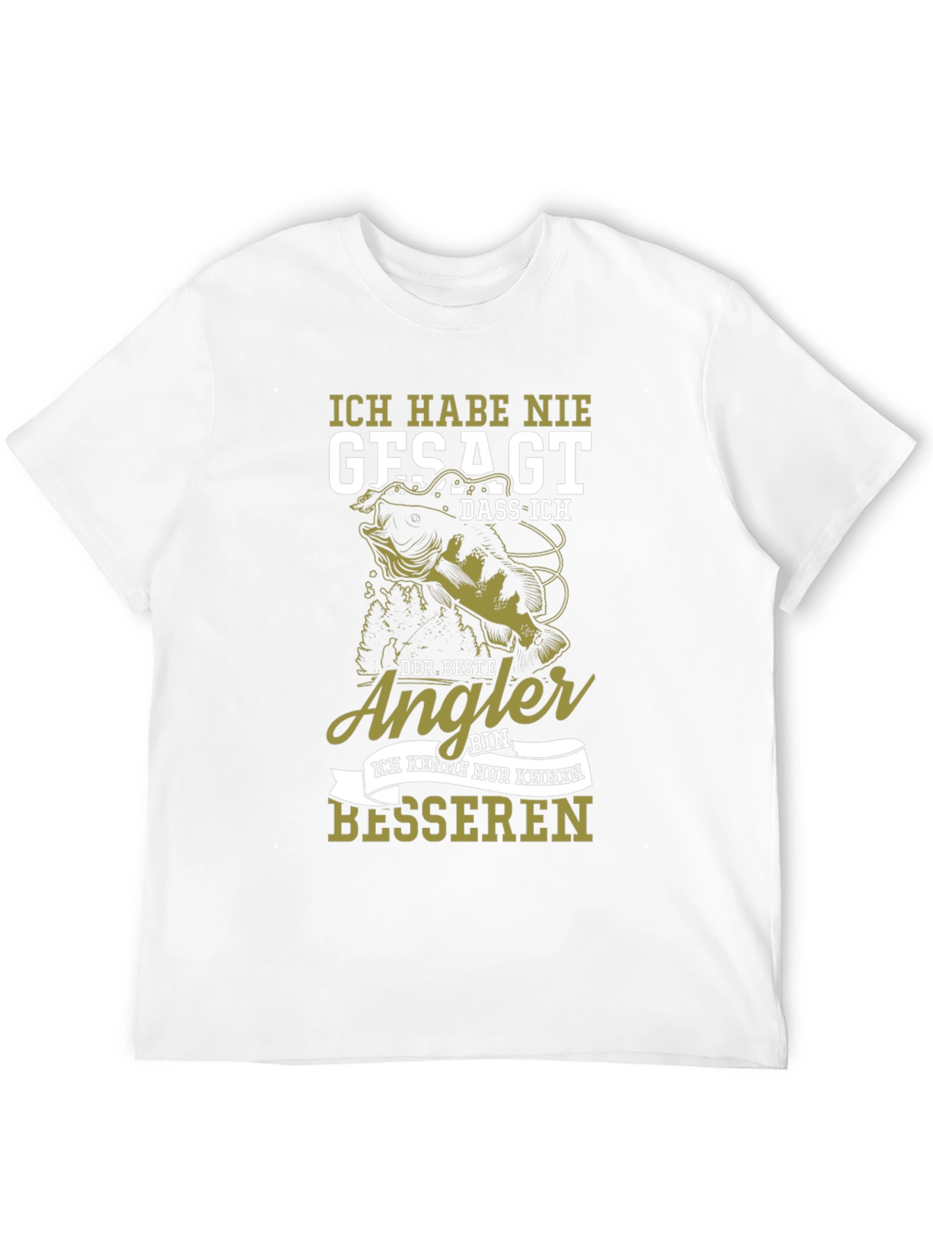 Fishing Angler T-Shirt - Funny German Slogan