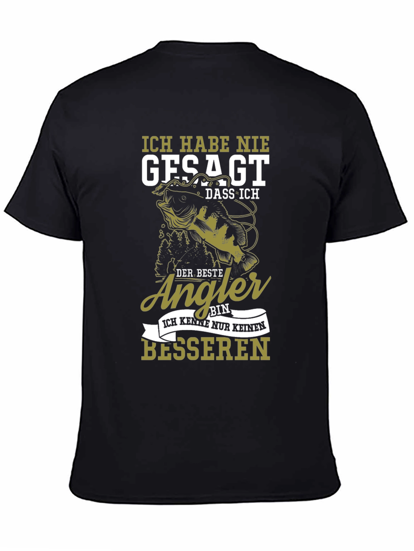 Fishing Angler T-Shirt - Funny German Slogan