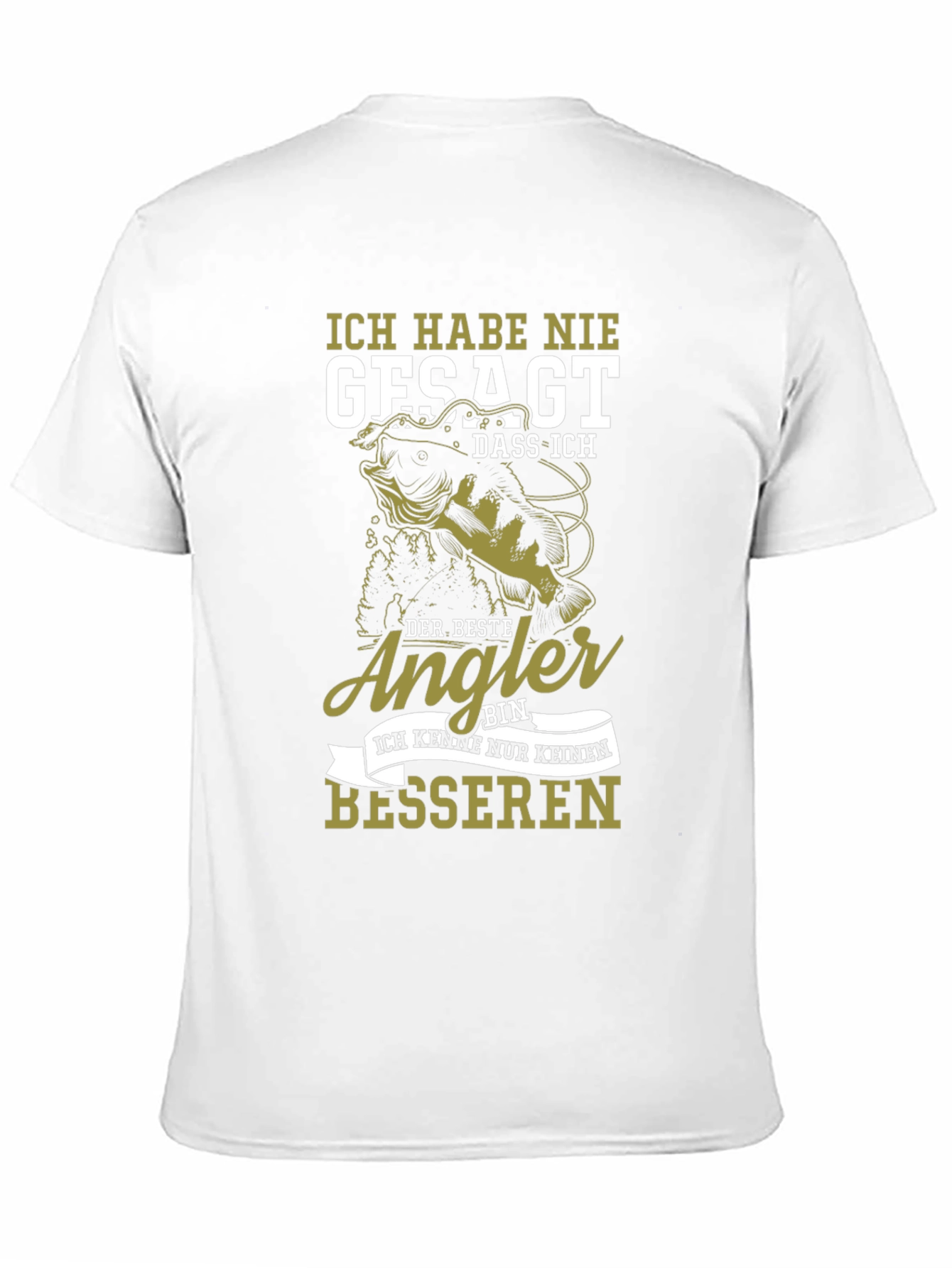 Fishing Angler T-Shirt - Funny German Slogan