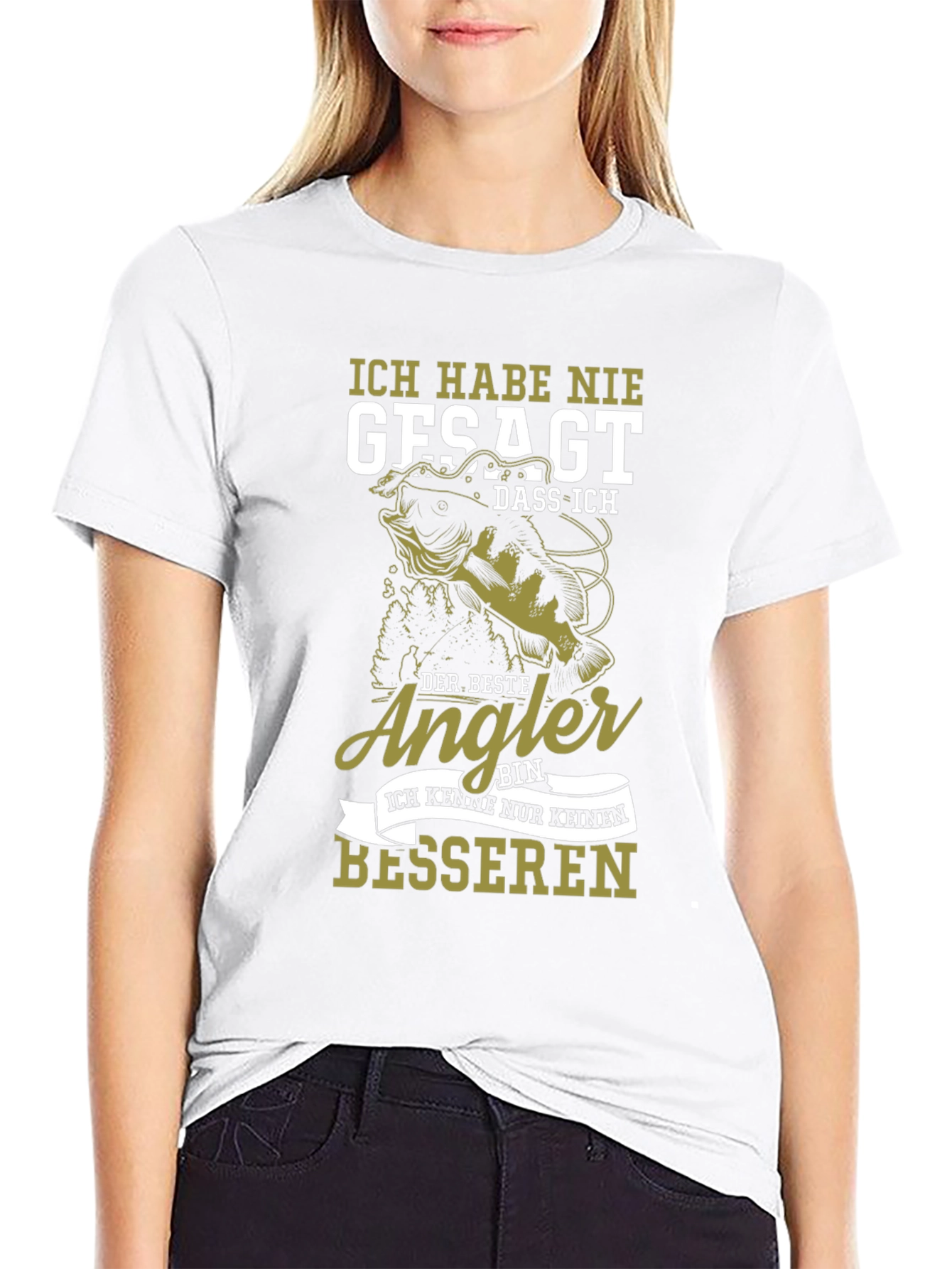 Fishing Angler T-Shirt - Funny German Slogan