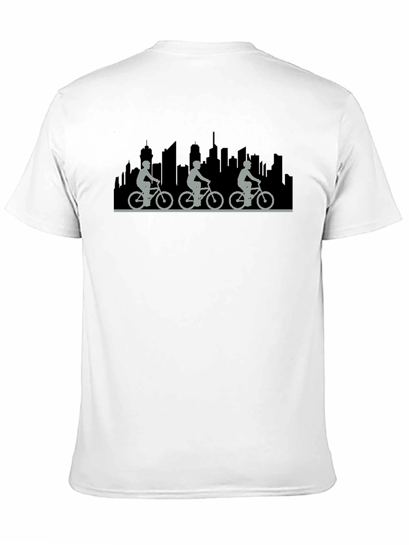 City Biker T-Shirt - Urban Cycling Style