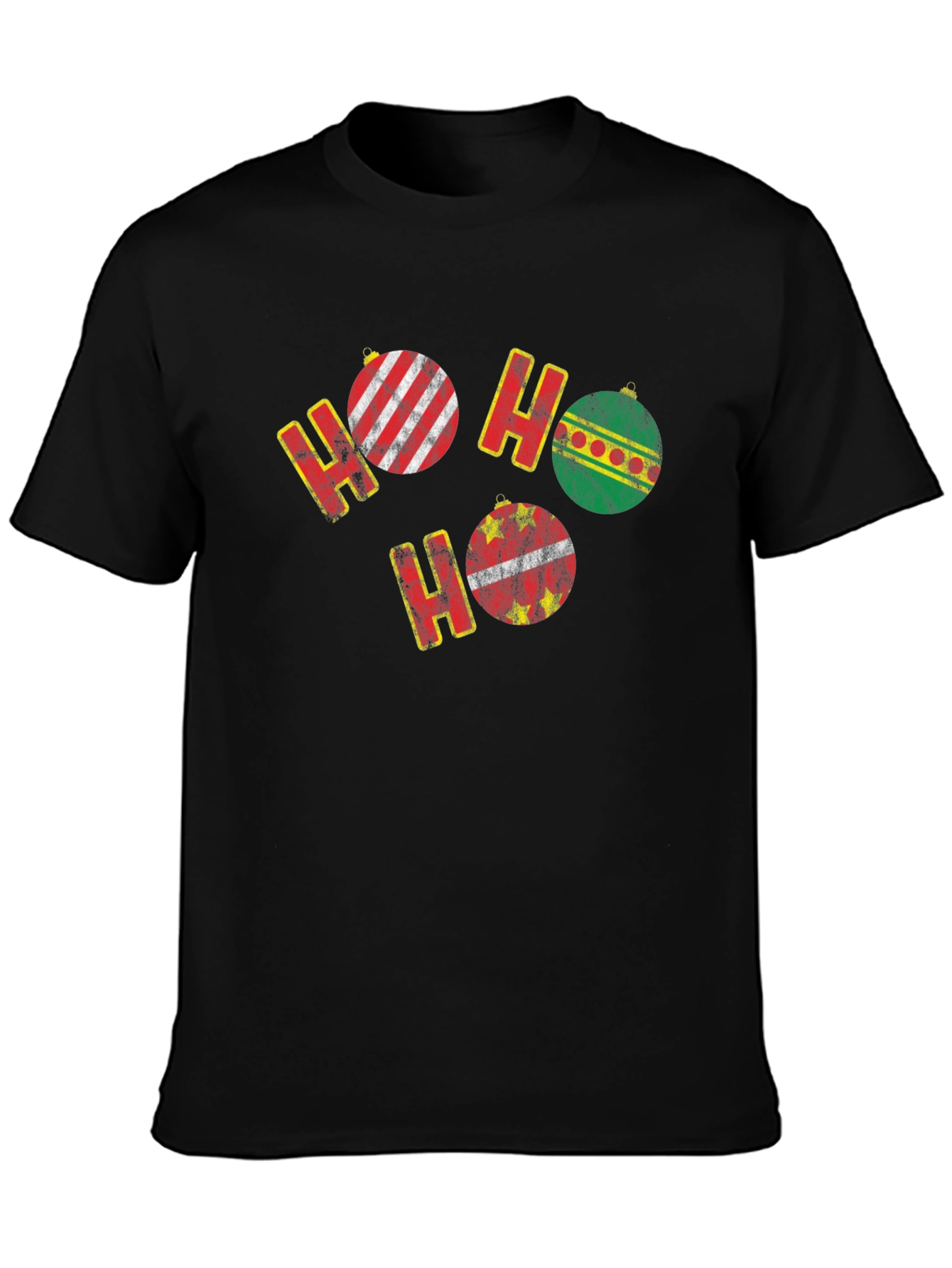Festive Ho Ho Ho Christmas Ornament T-Shirt