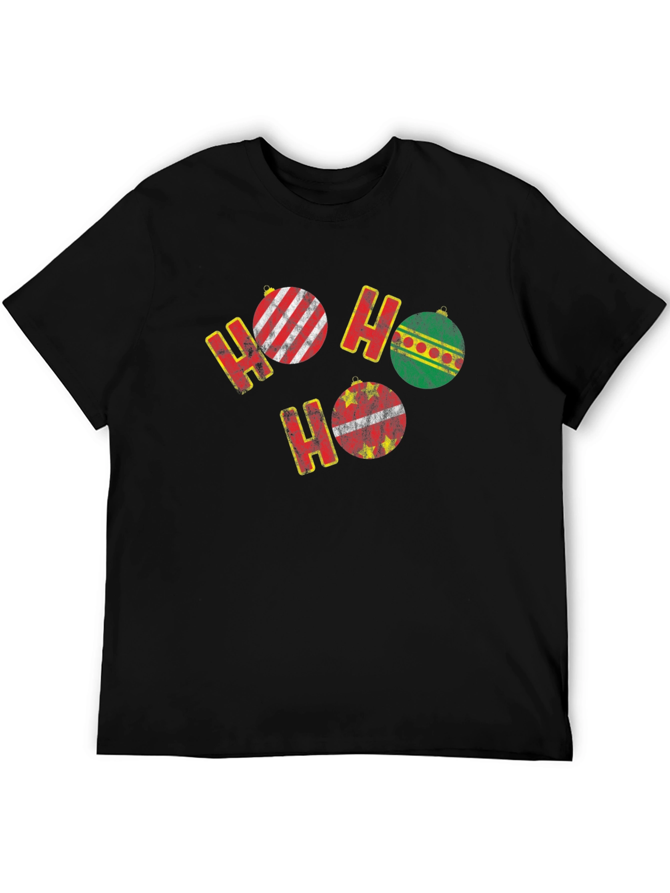 Festive Ho Ho Ho Christmas Ornament T-Shirt