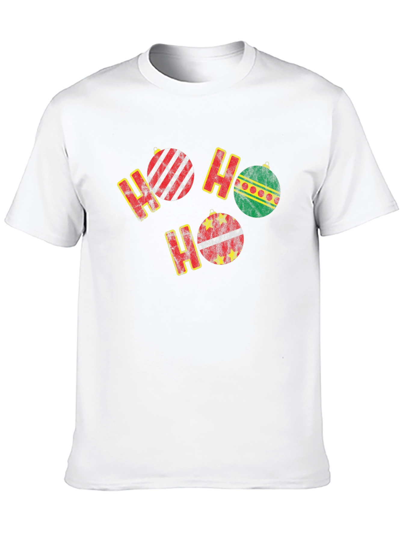 Festive Ho Ho Ho Christmas Ornament T-Shirt