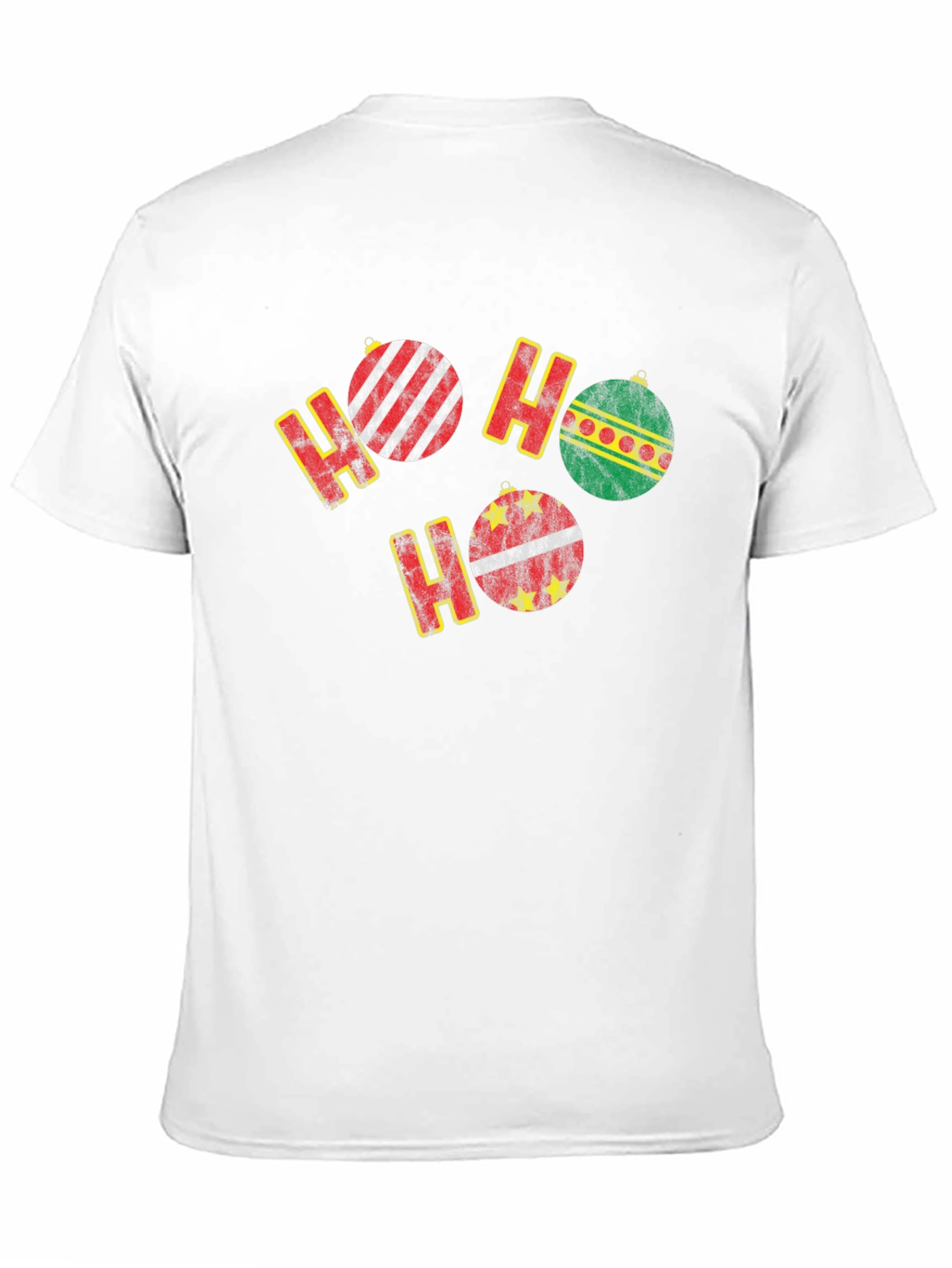 Festive Ho Ho Ho Christmas Ornament T-Shirt