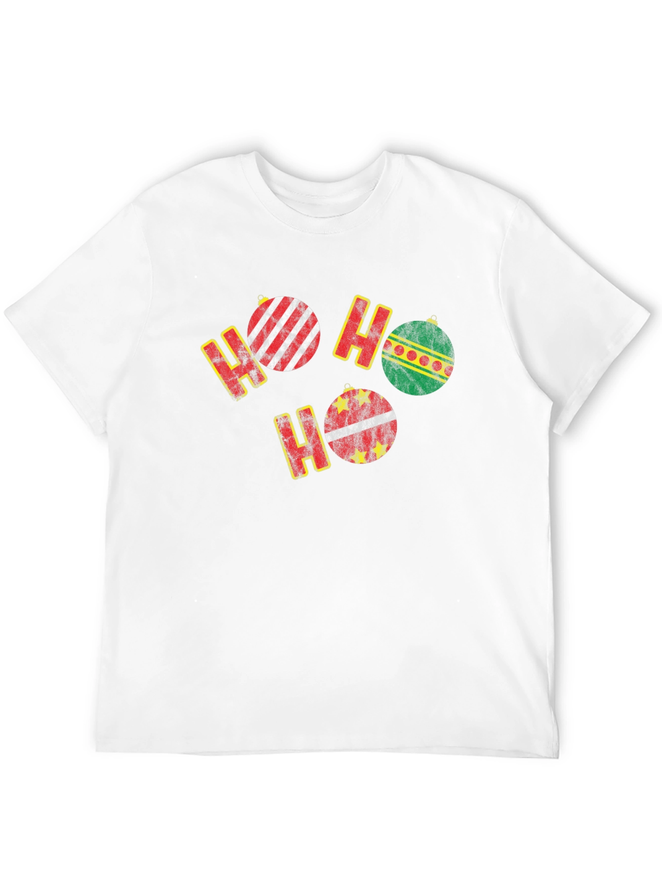 Festive Ho Ho Ho Christmas Ornament T-Shirt