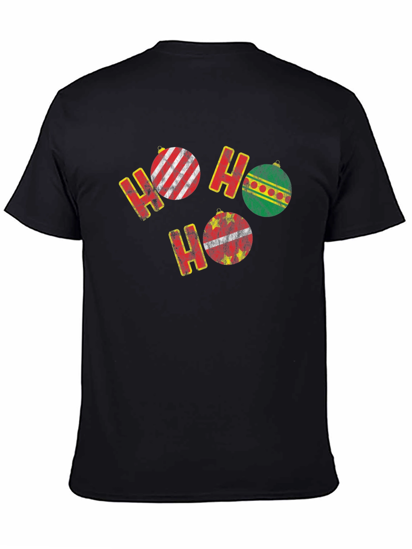 Festive Ho Ho Ho Christmas Ornament T-Shirt
