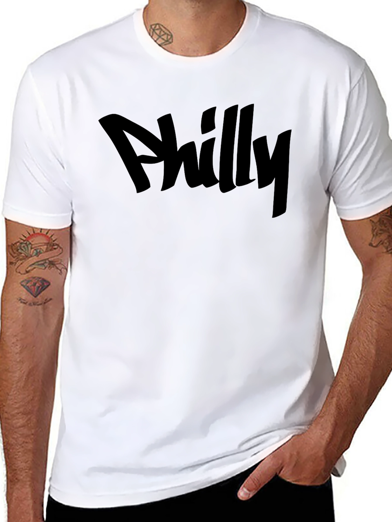 Philly Black T-Shirt - City Pride