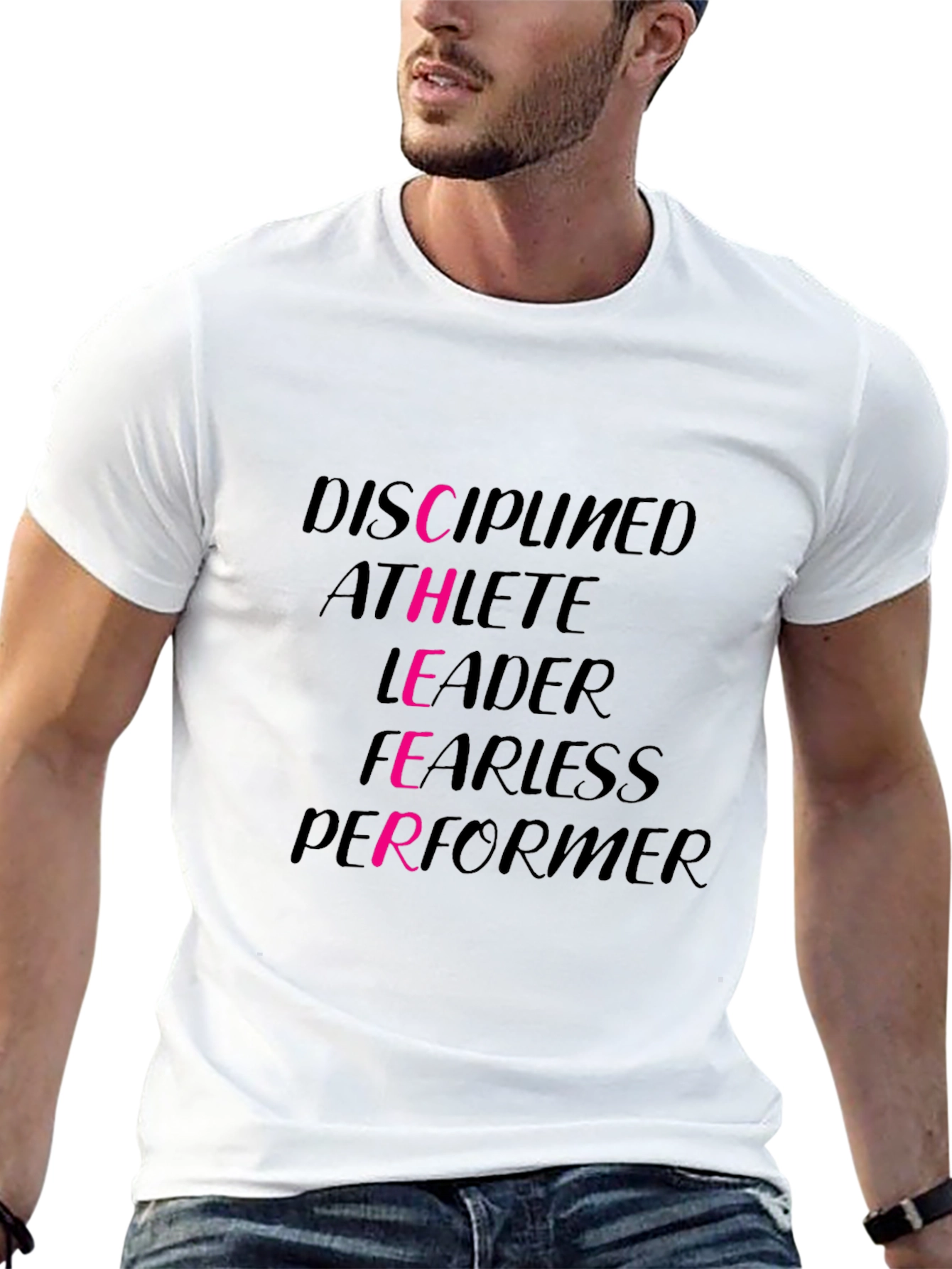 Disciplined Athlete Leader Fearless Performer T-Shirt