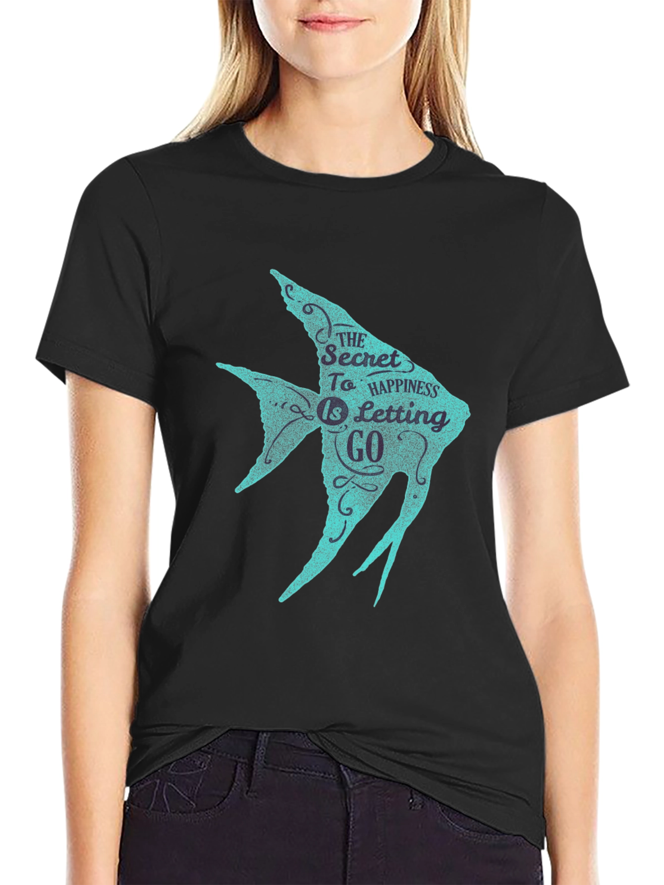 Secret to Happiness Graphic T-Shirt