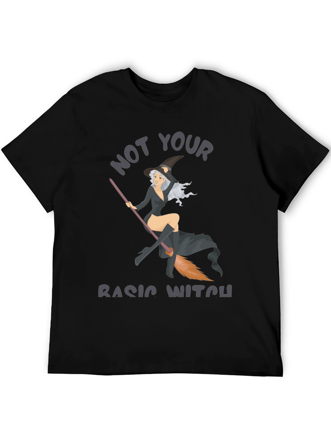 Not Your Basic Witch Graphic Tee