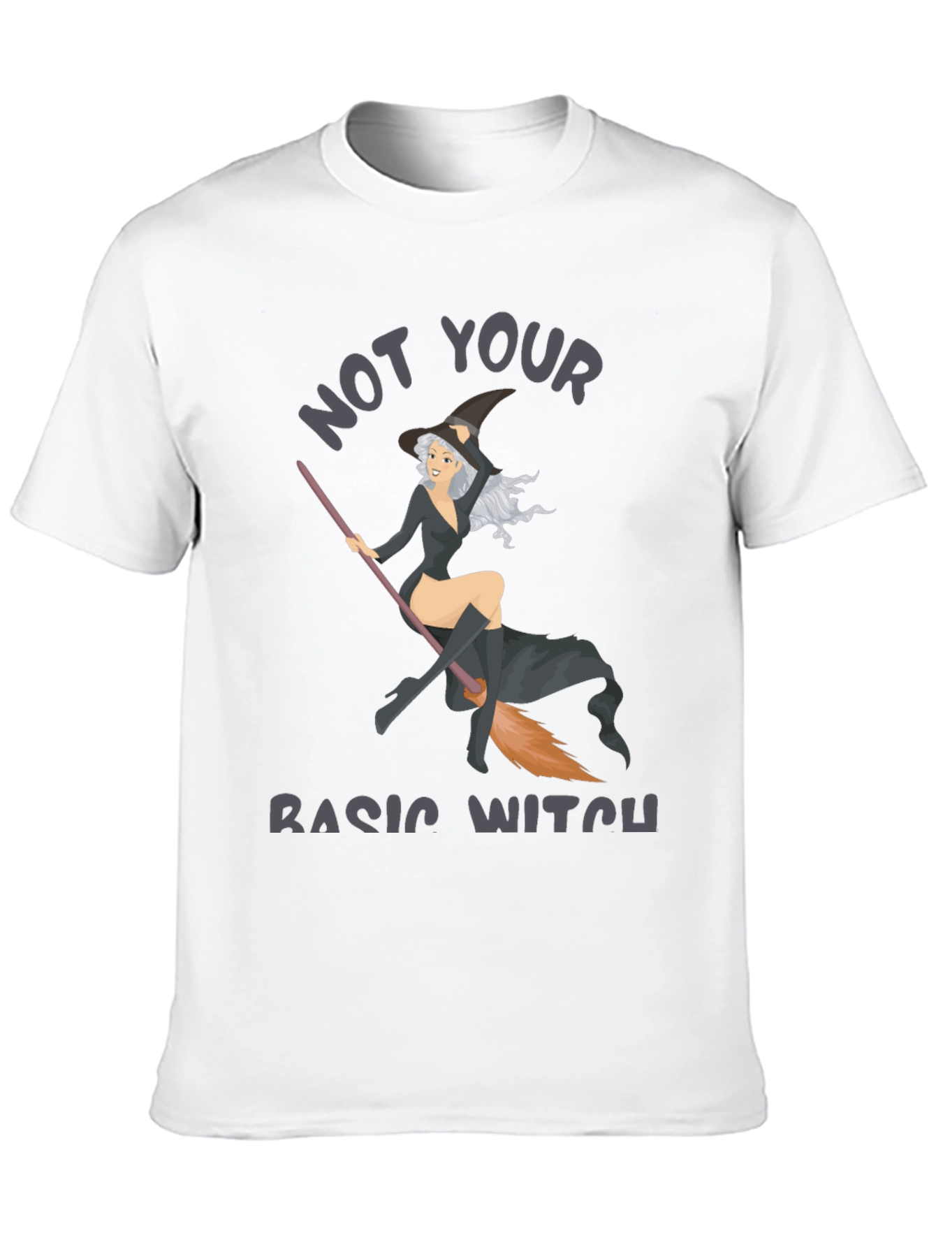 Not Your Basic Witch Graphic Tee